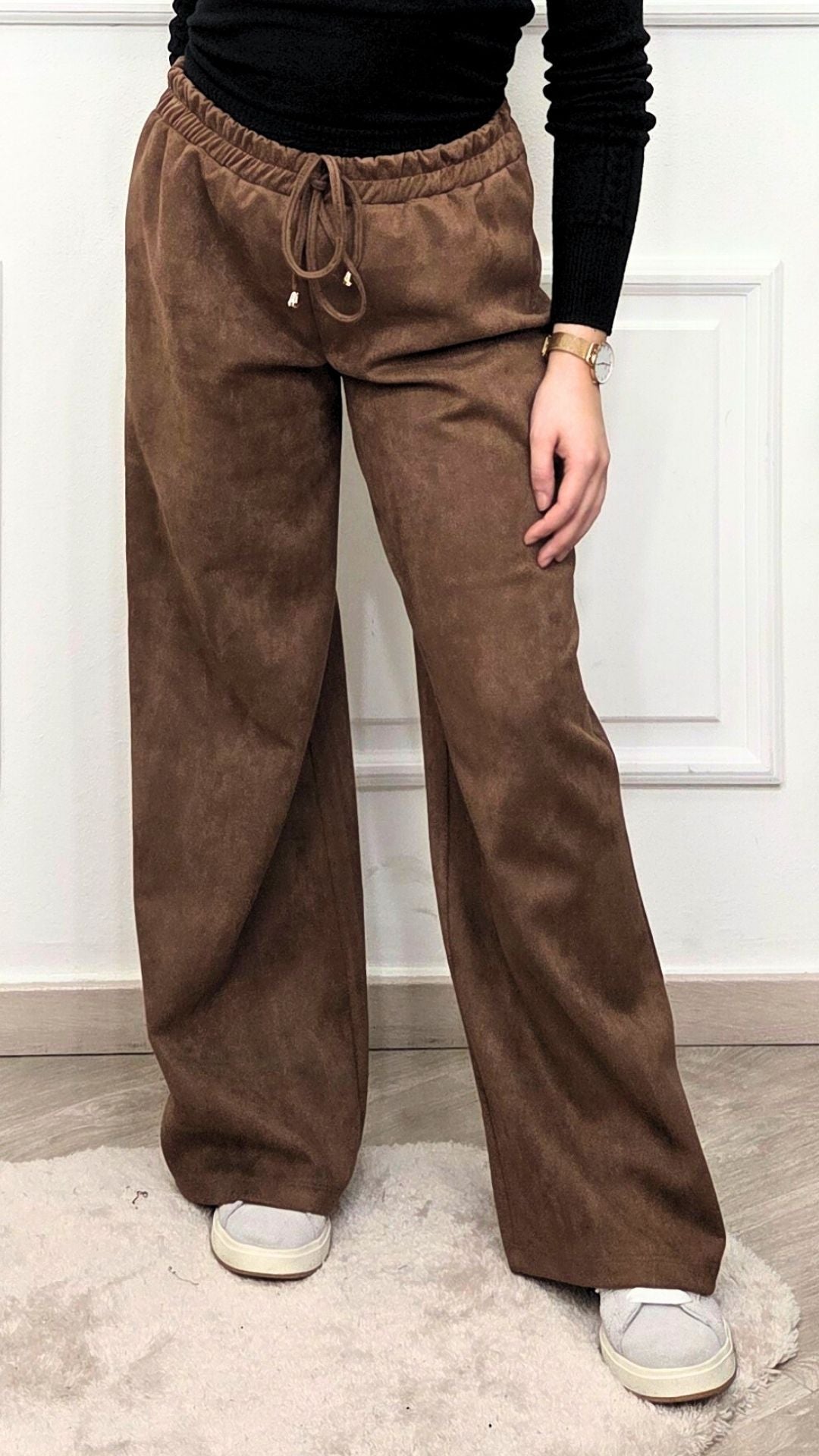 PANTALONI WIDE LEG - M!A F