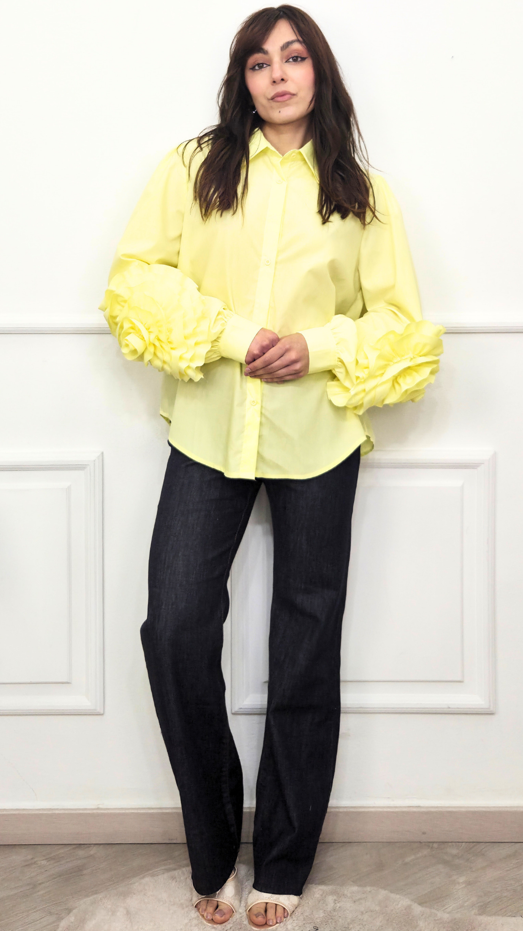 Camicia Ruffle Volume