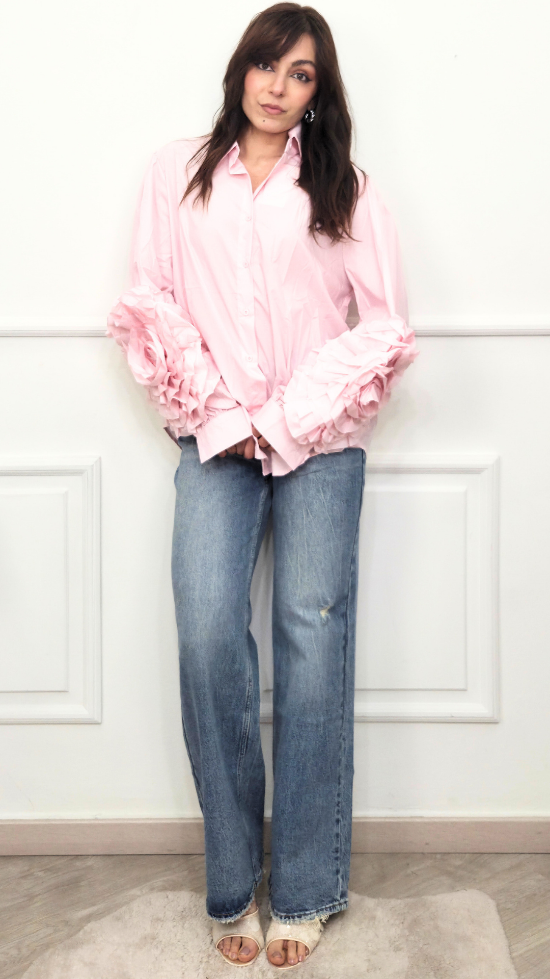 Camicia Ruffle Volume
