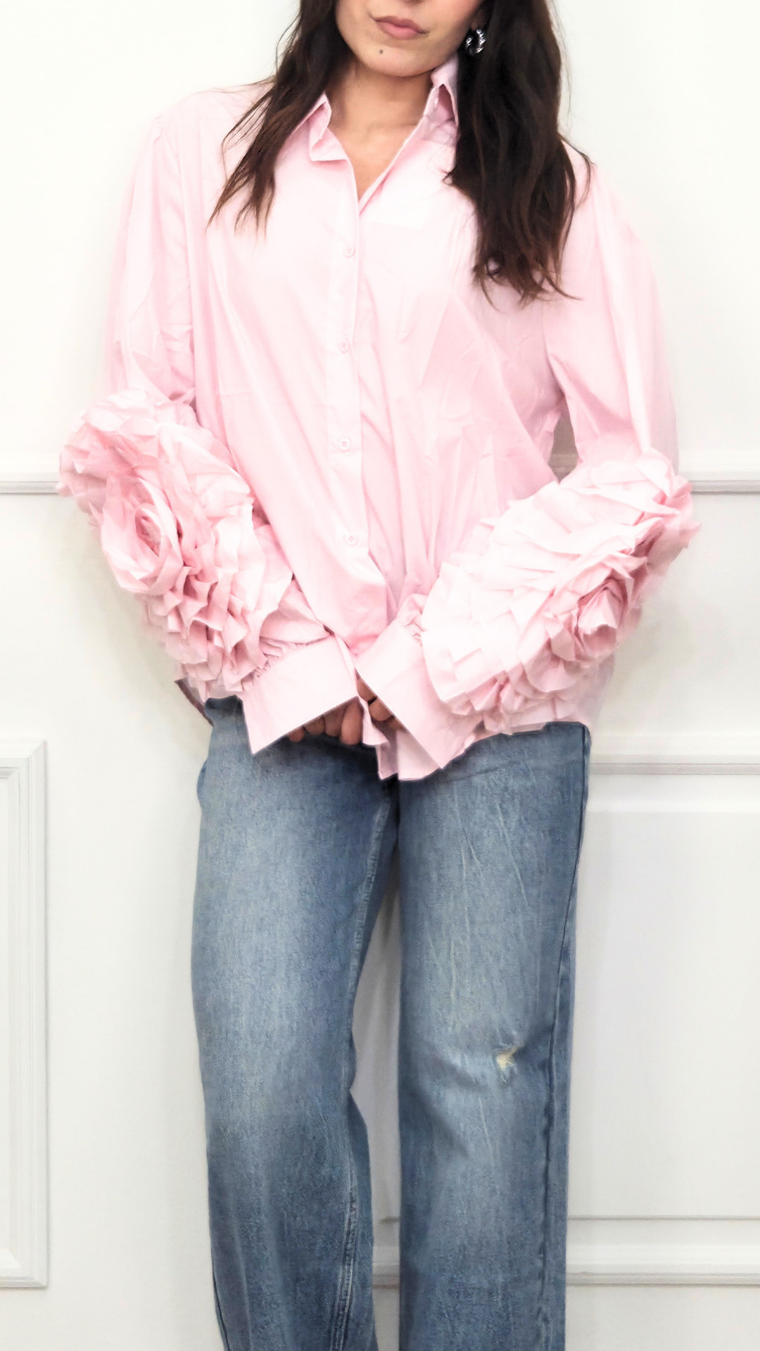 Camicia Ruffle Volume