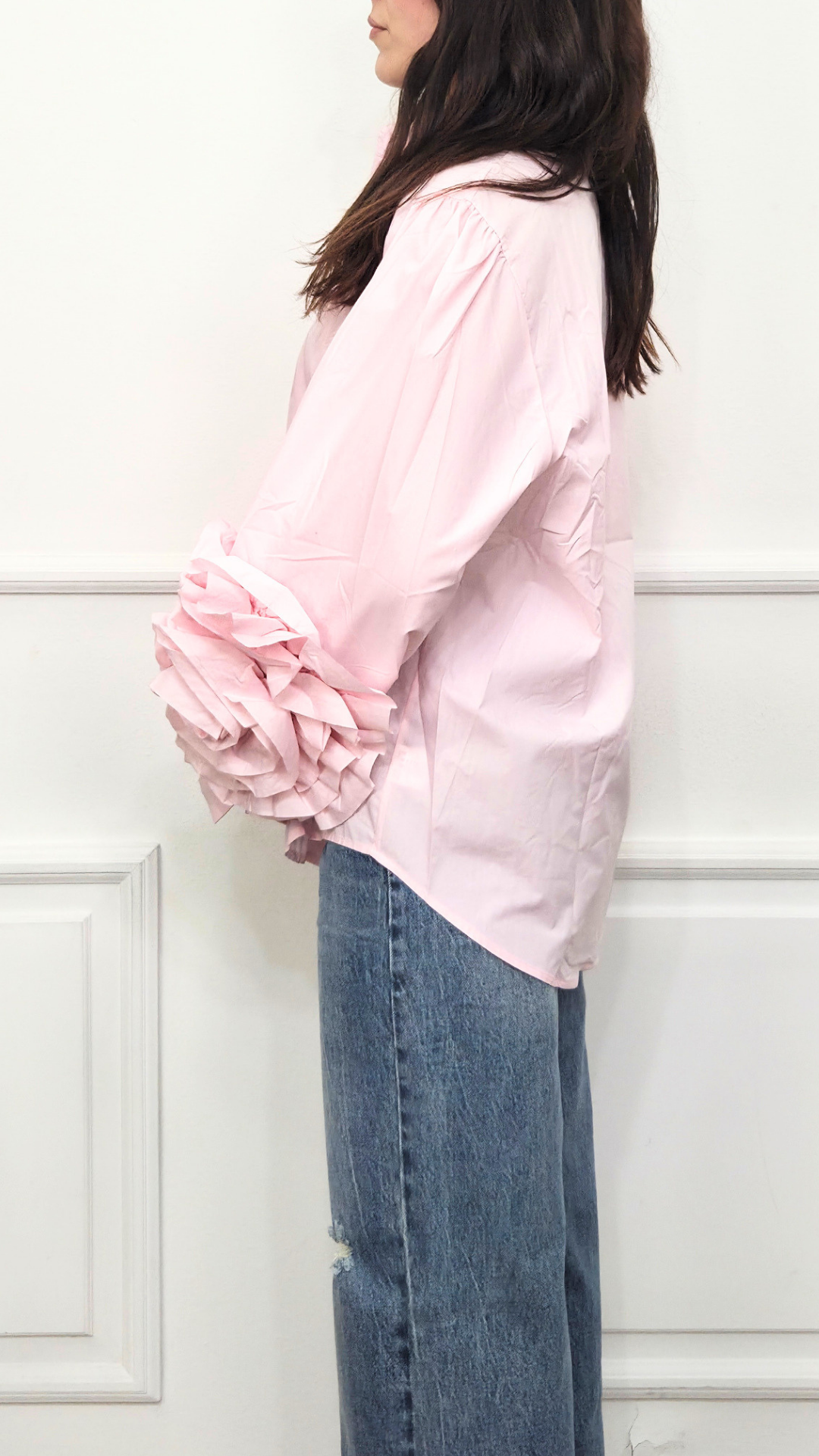 Camicia Ruffle Volume
