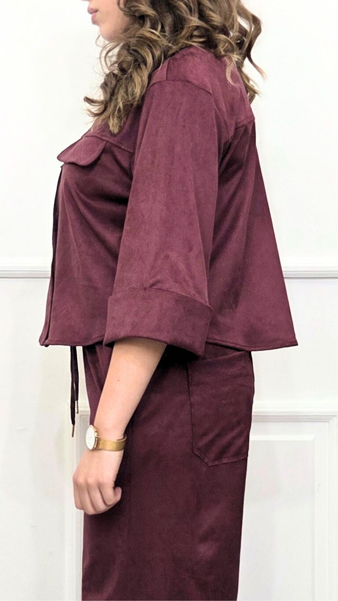 Camicia con risvolto alle maniche - EXTASY