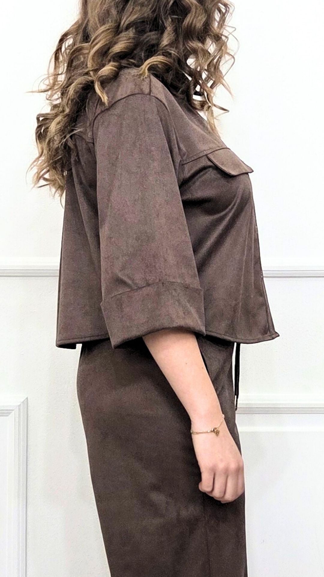 Camicia con risvolto alle maniche - EXTASY