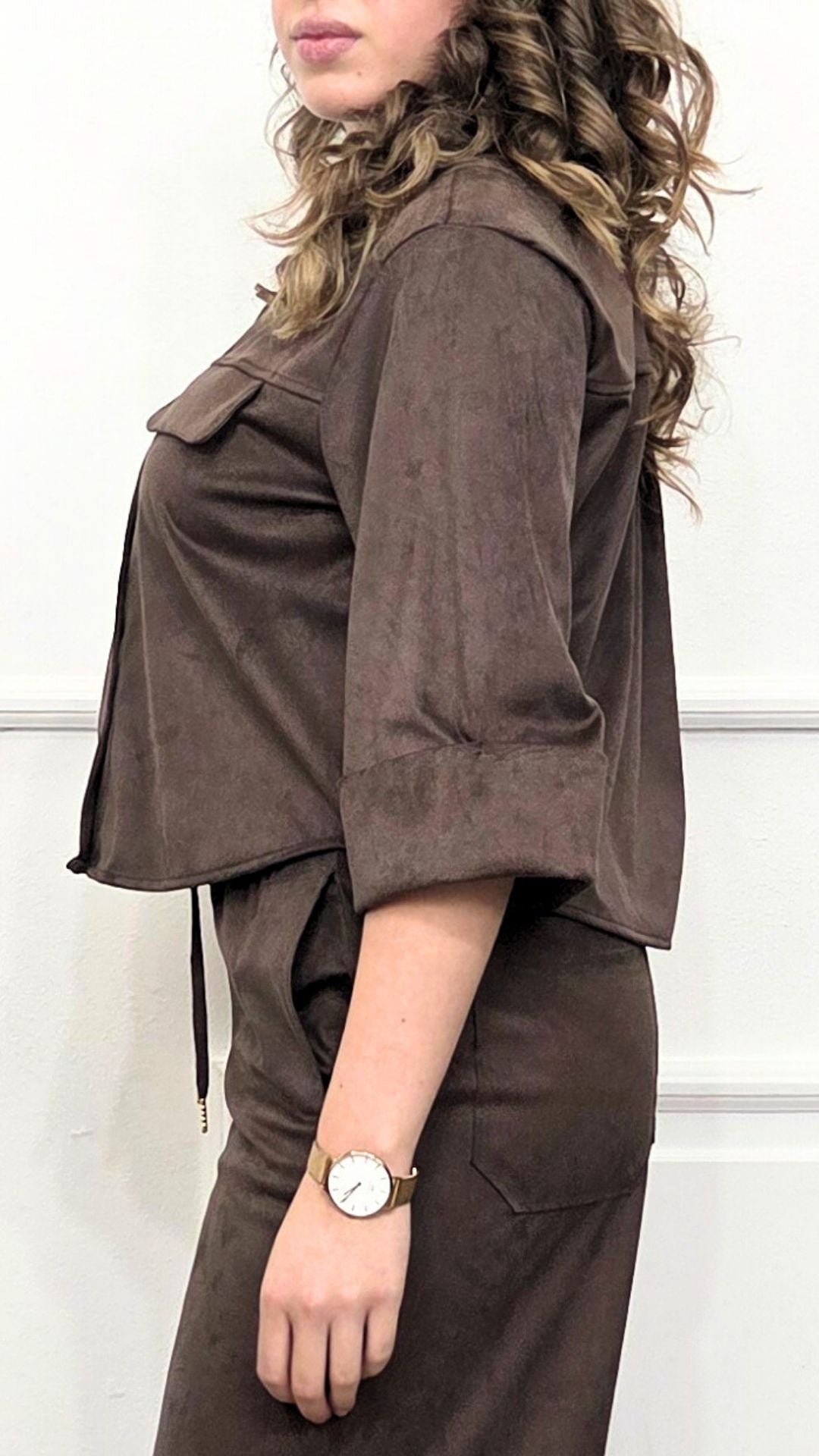 Camicia con risvolto alle maniche - EXTASY