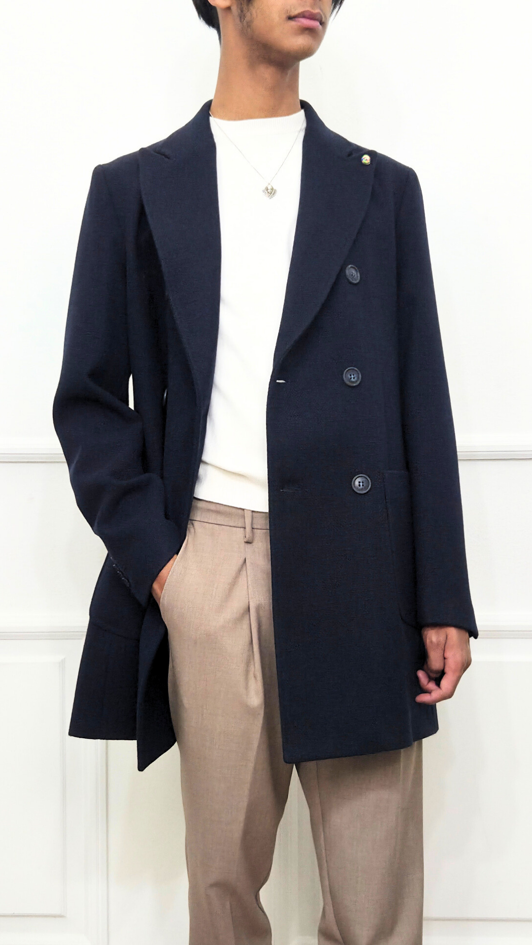 Cappotto Basic Doppiopetto - BLACKSVNDAY