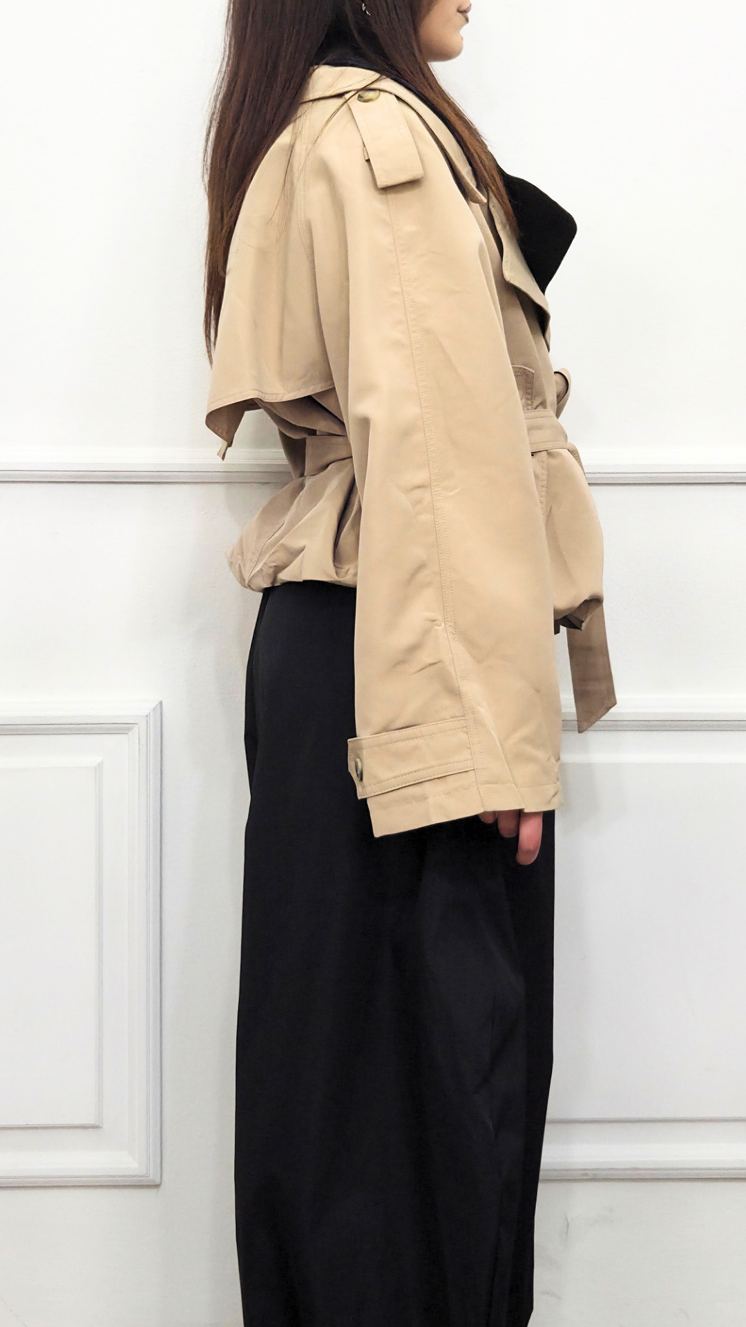 Trench Corto City Elegance
