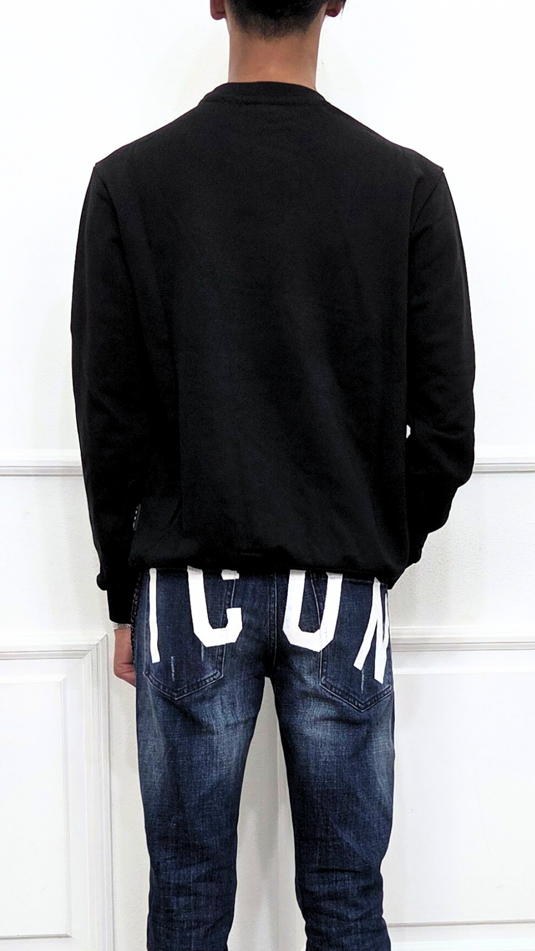 Felpa con logo centrale - ICON