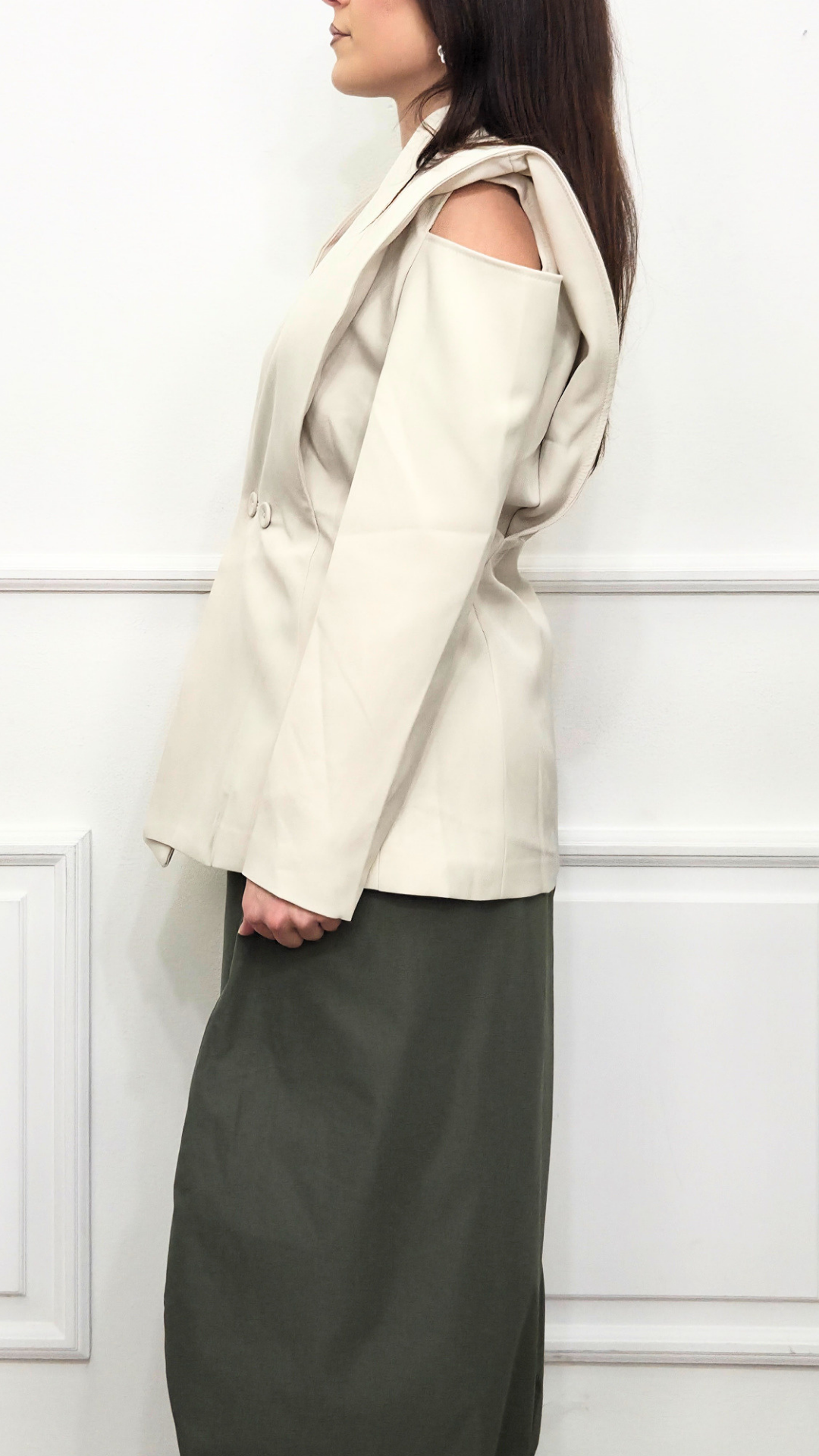 Blazer Ivory Elegance
