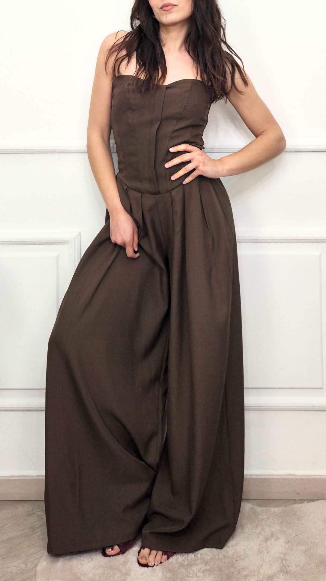 Tuta Pleated