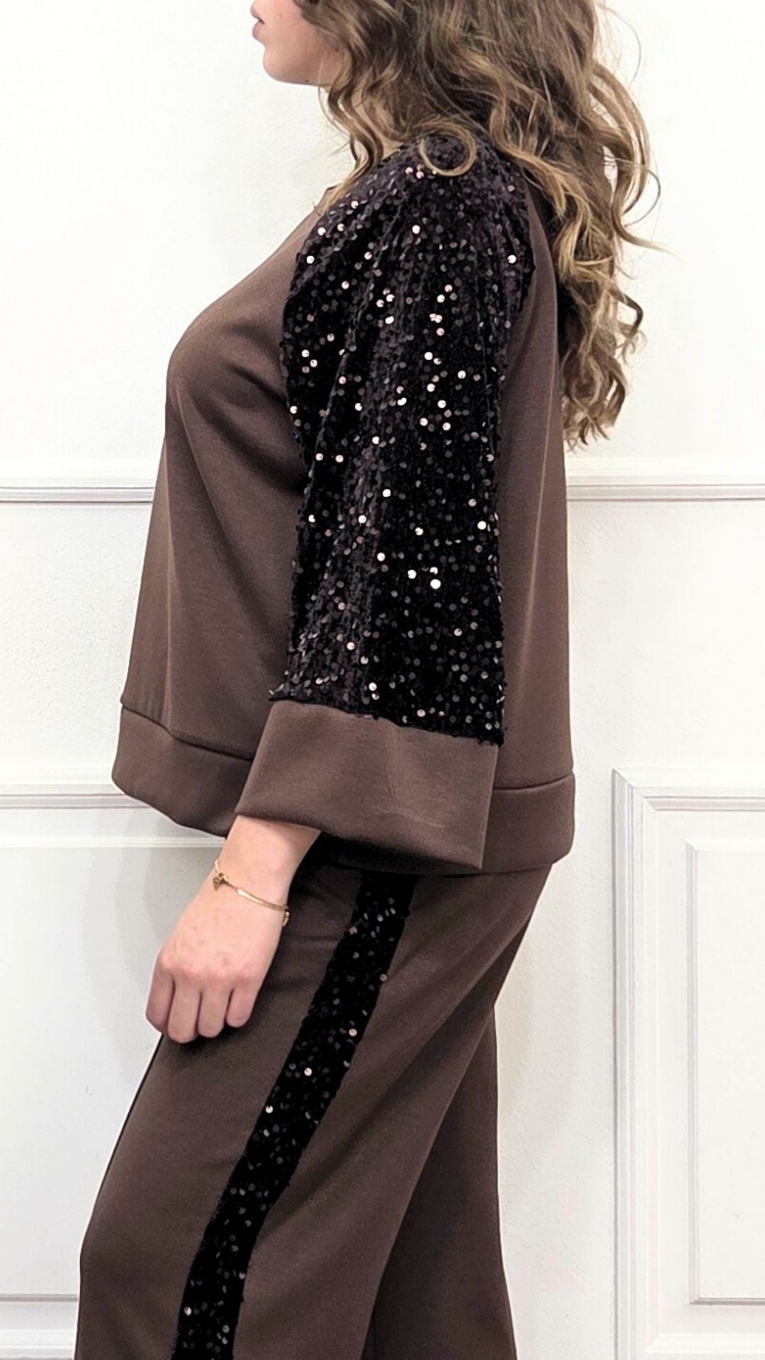 MAGLIA PAILLETTES  - EXTASY ITALY