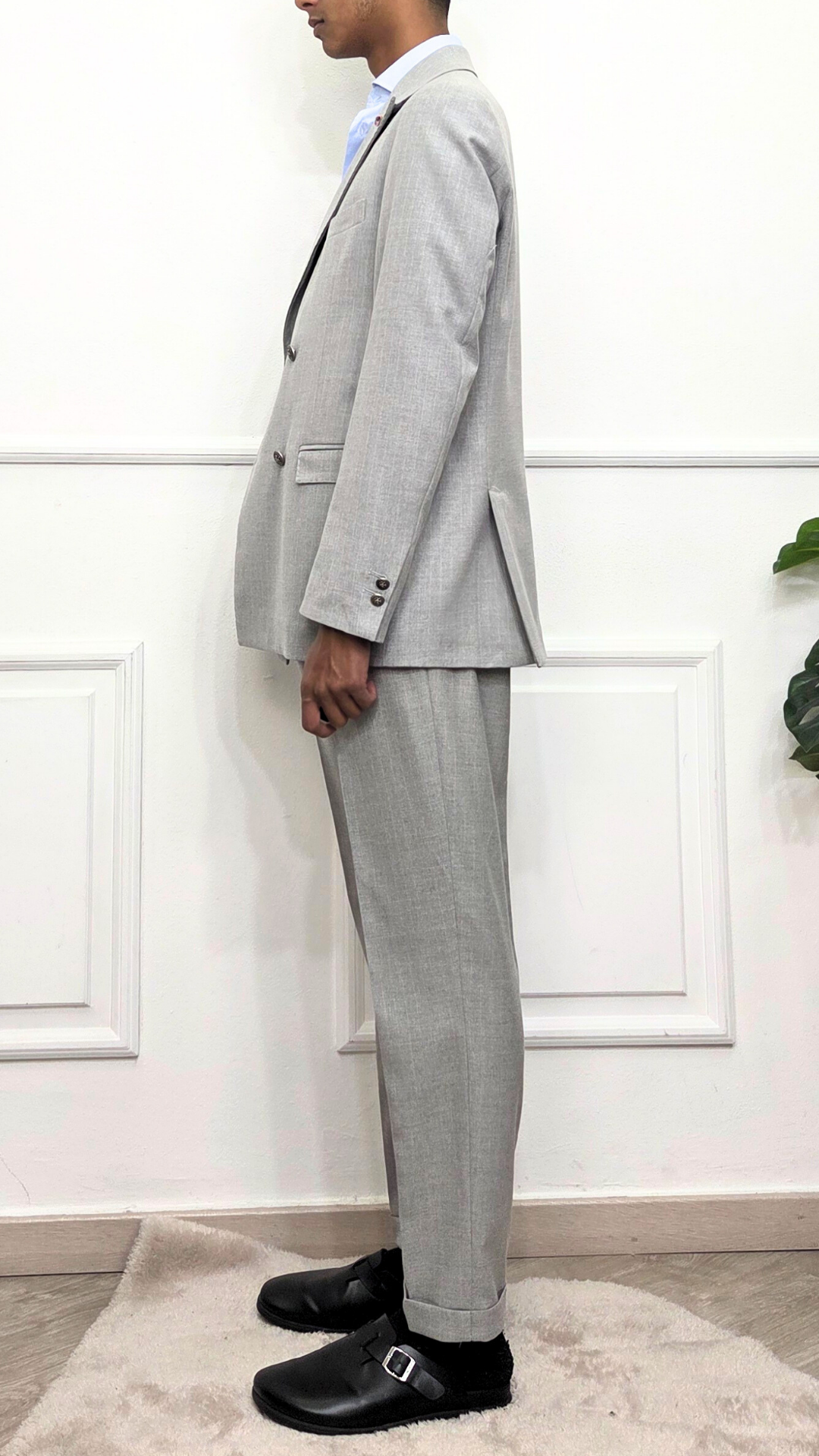 Abito doppiopetto gessato - BLACKSVNDAY