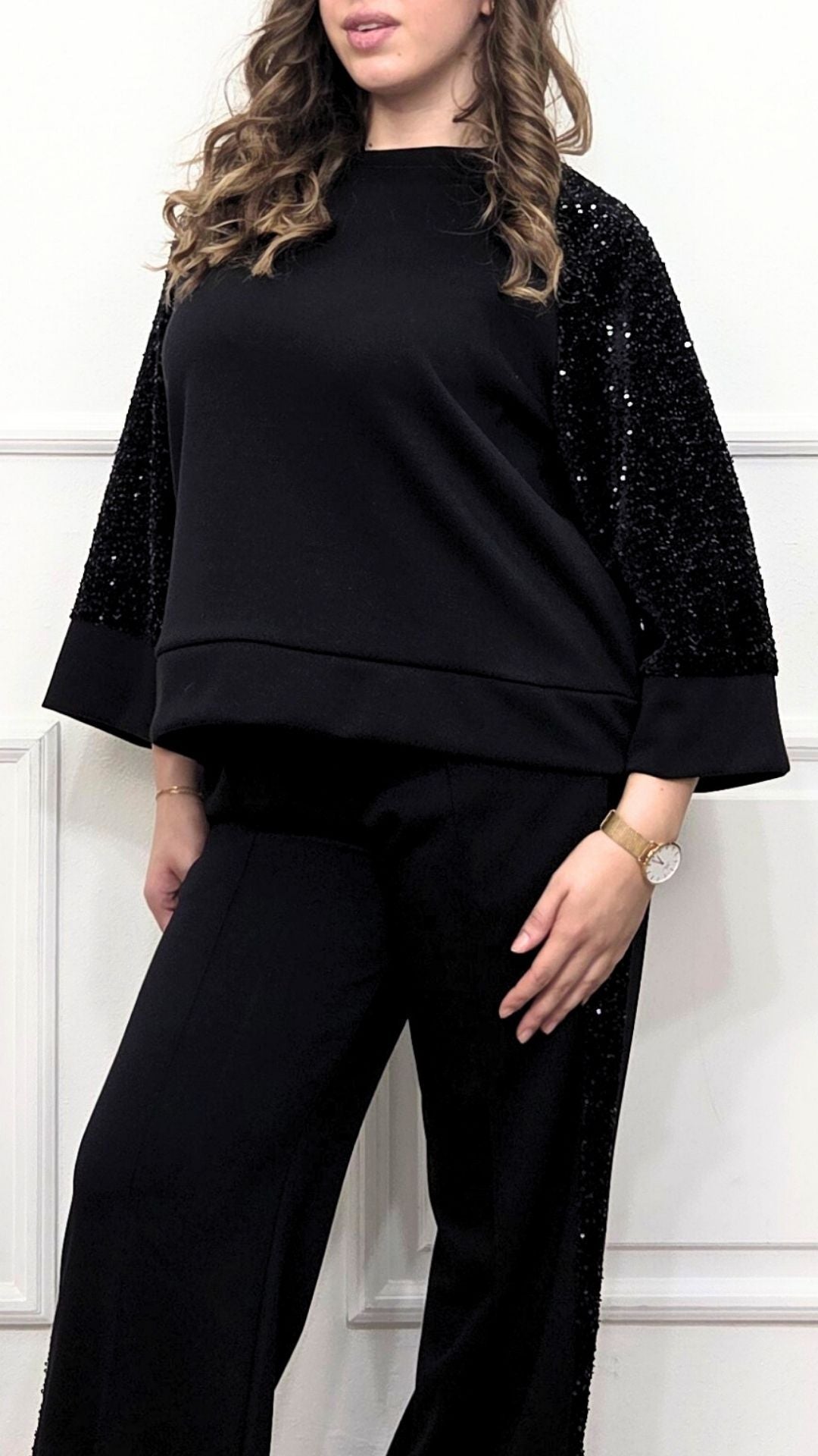 MAGLIA PAILLETTES  - EXTASY ITALY