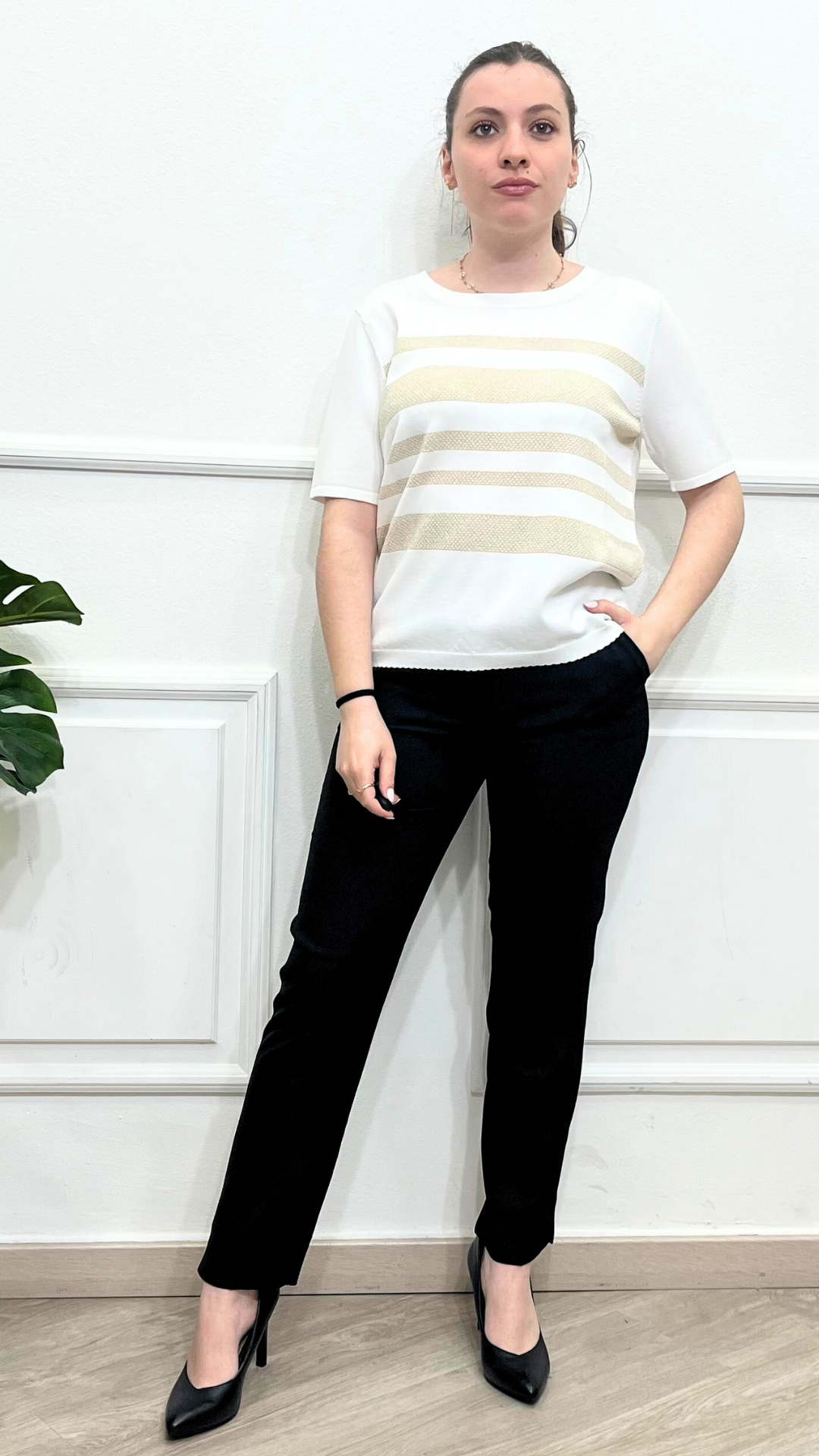 T-Shirt a righe - SHEIS