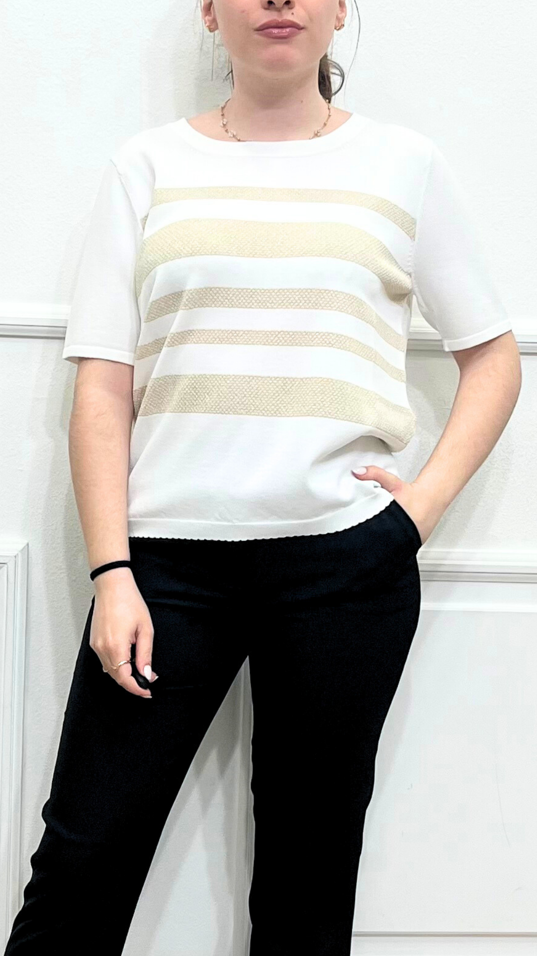 T-Shirt a righe - SHEIS