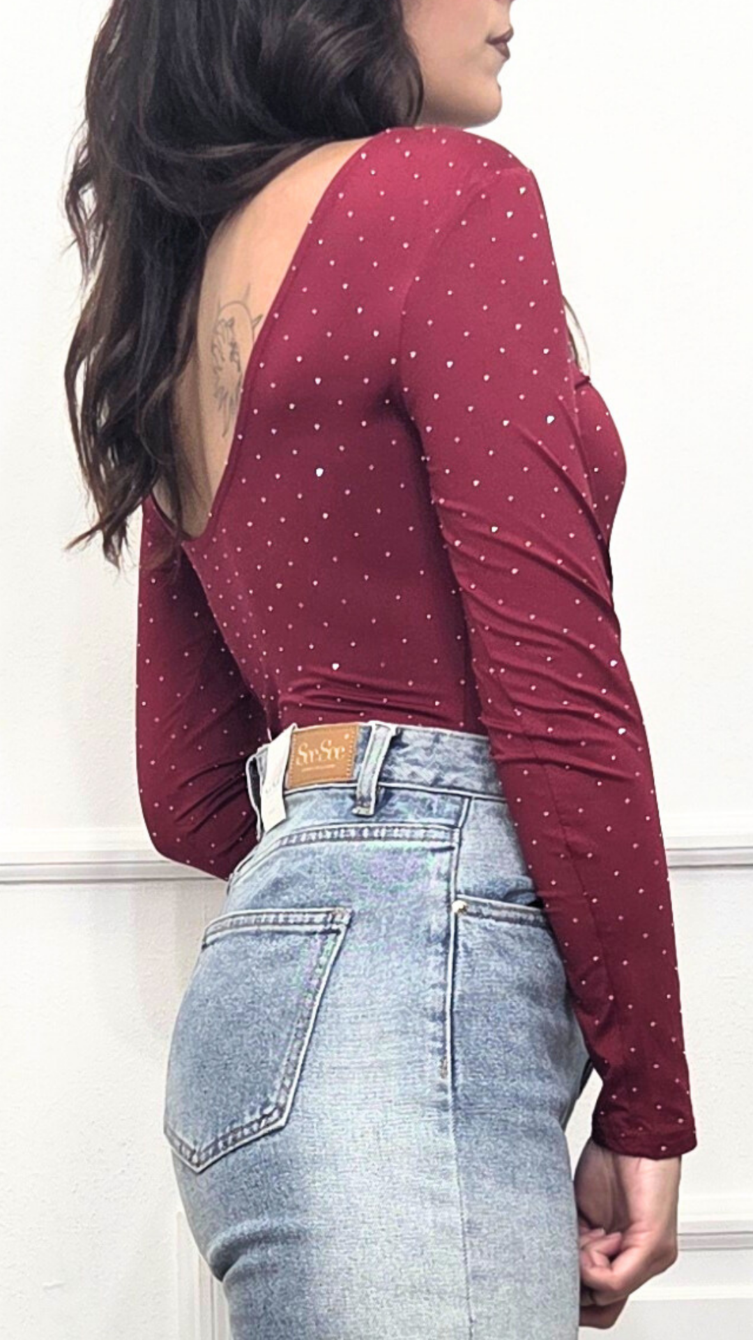 BODY CON BRILLANTINI - VINCEOTTO