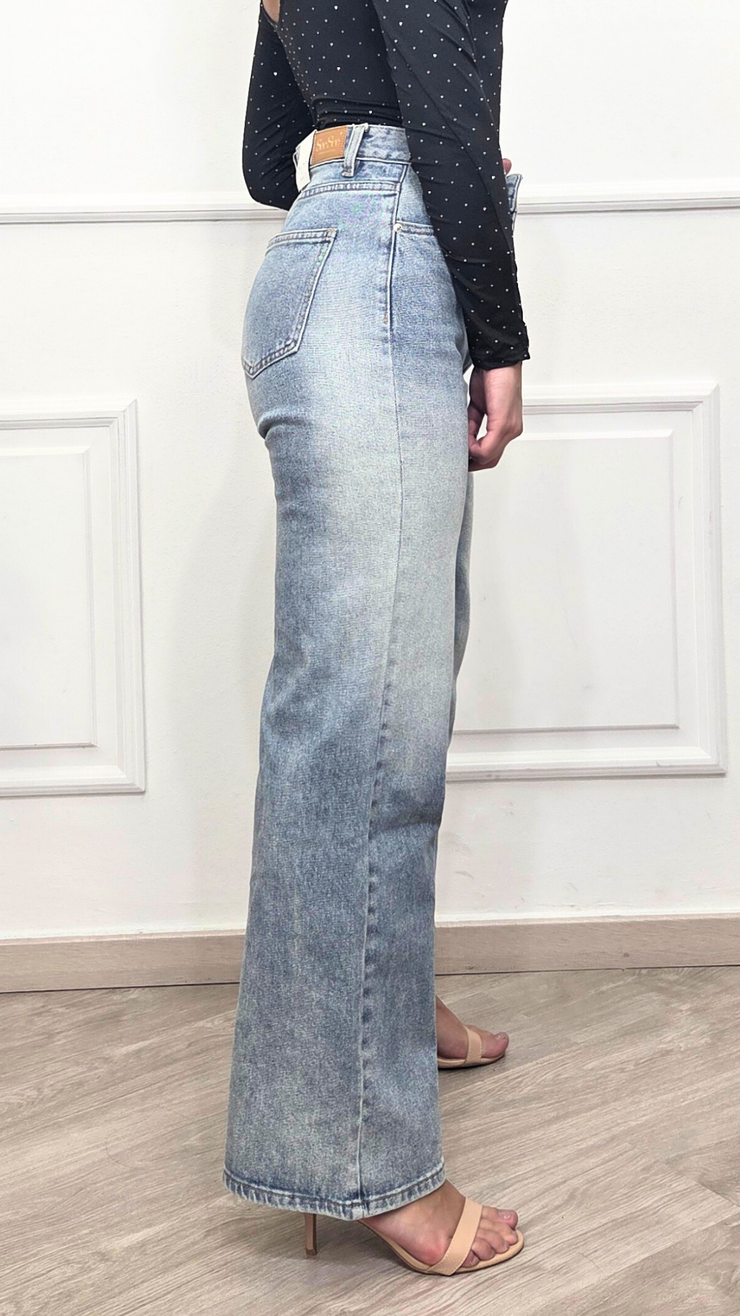 JEANS VITA ALTA - SEE SEE PARIS