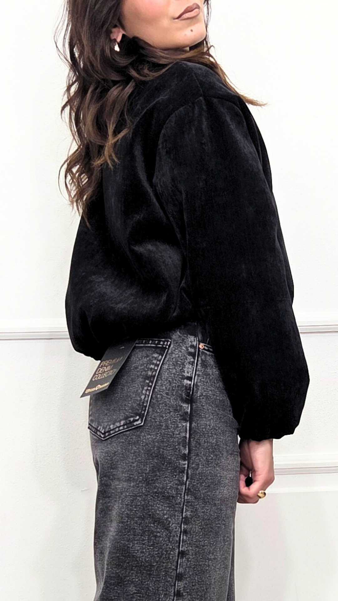 GIACCA CON CERNIERA - BLU ROYAL