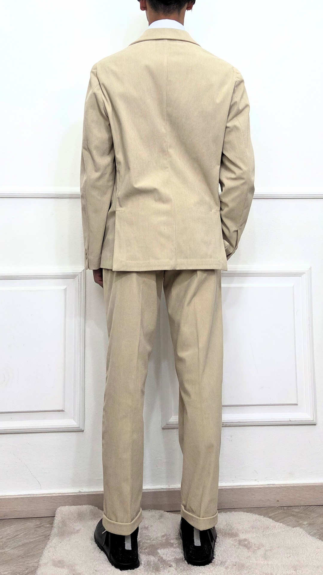 Abito doppiopetto a costine - BLACKSVNDAY