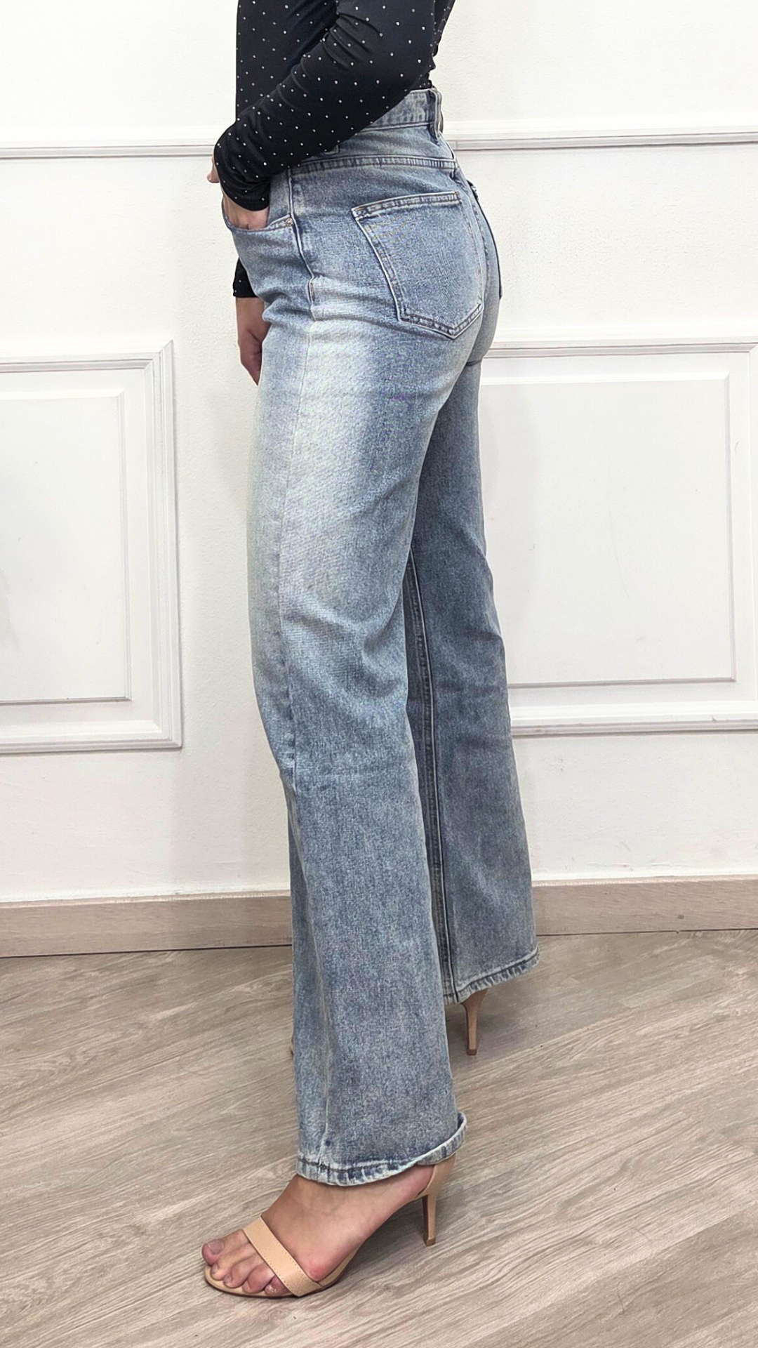 JEANS VITA ALTA - SEE SEE PARIS