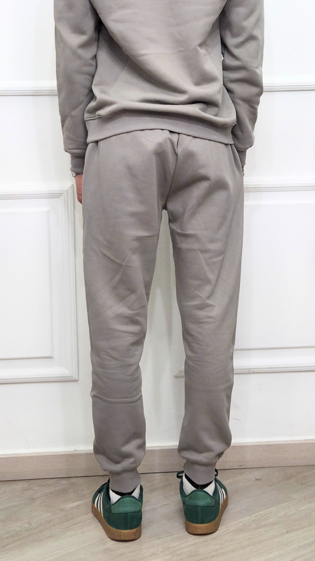 Jogger con logo felpato - ICON