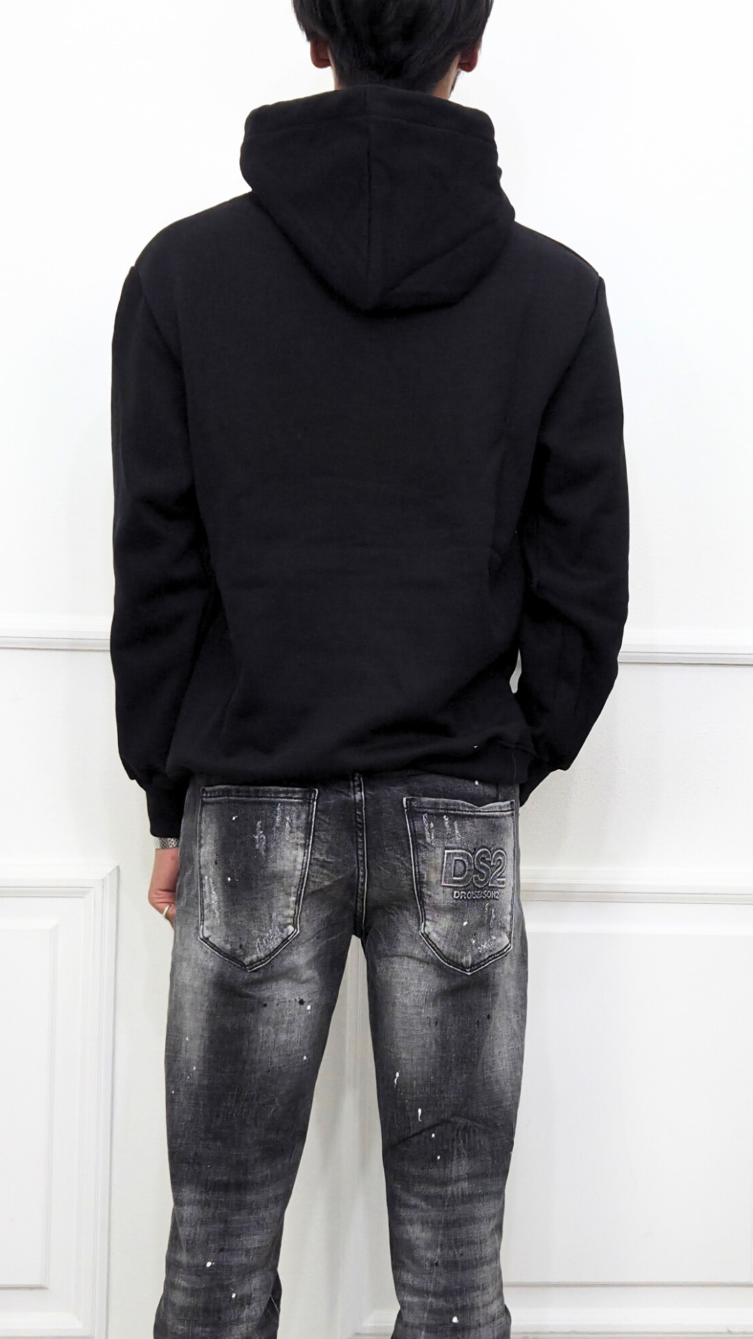 Felpa con cappuccio DS2