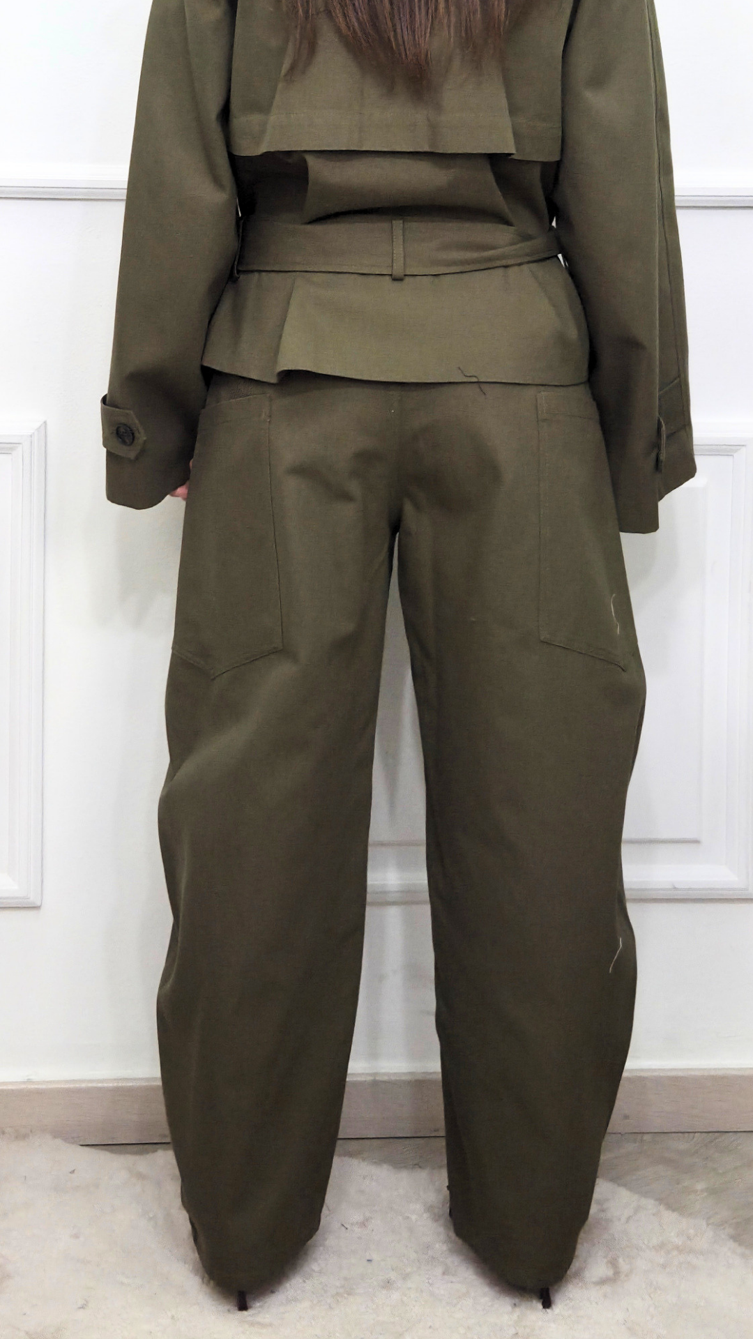 Pantalone Olive Balloon Lumina