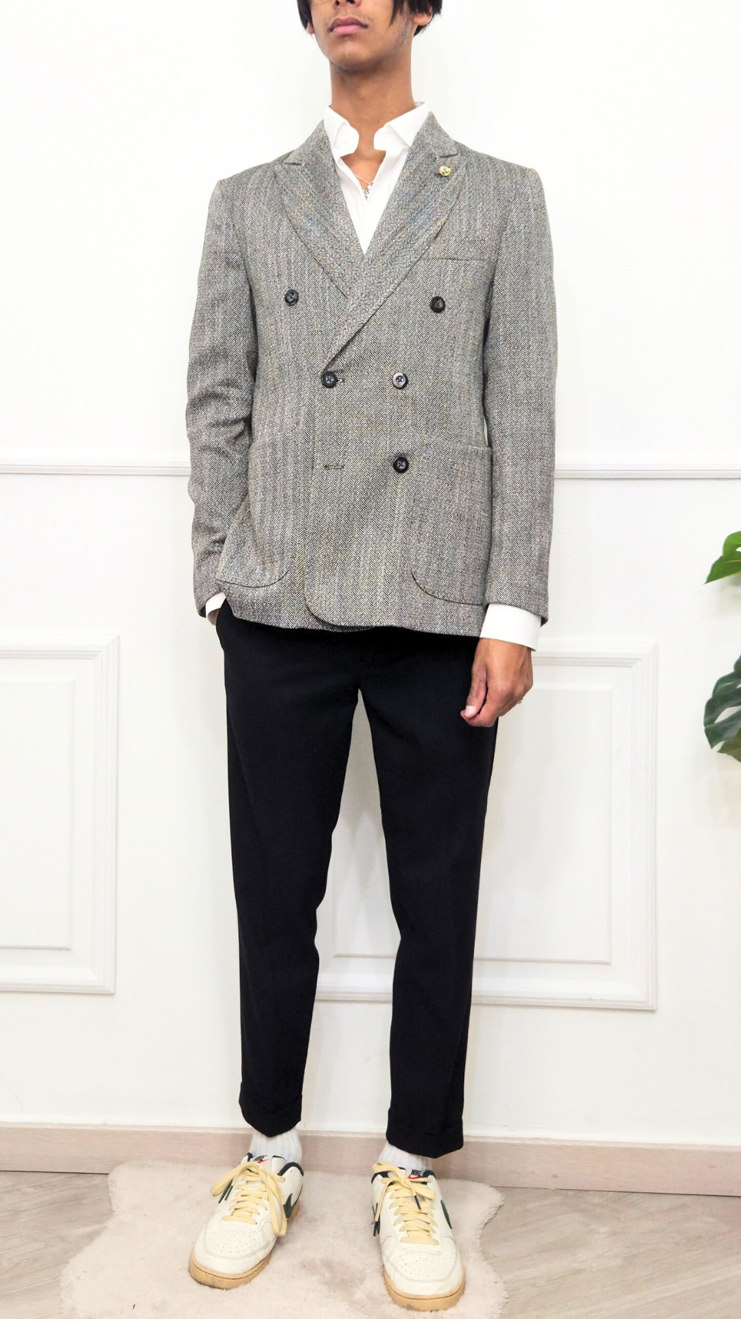 Completo Nero Spigato - BLACKSVNDAY