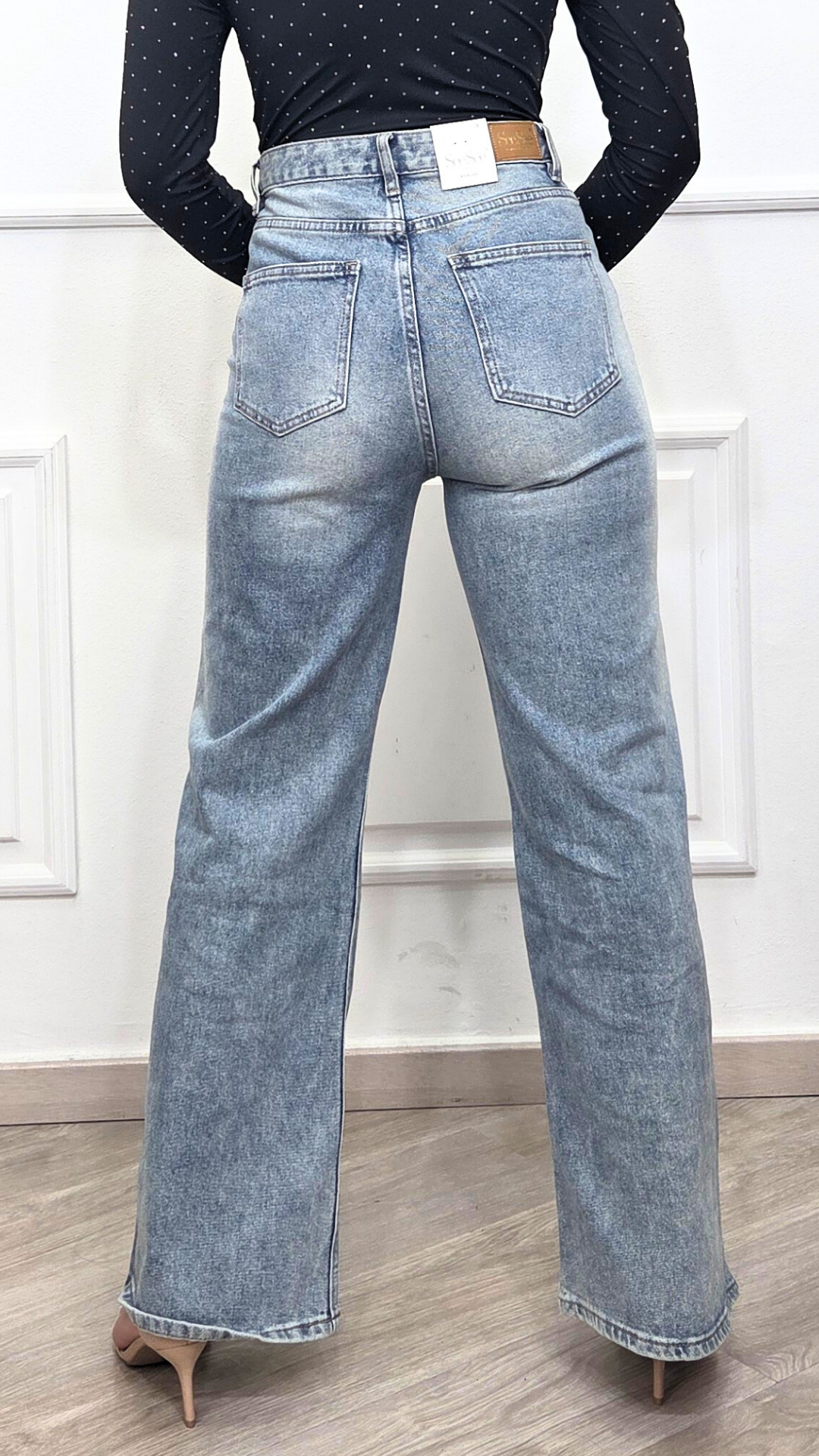 JEANS VITA ALTA - SEE SEE PARIS