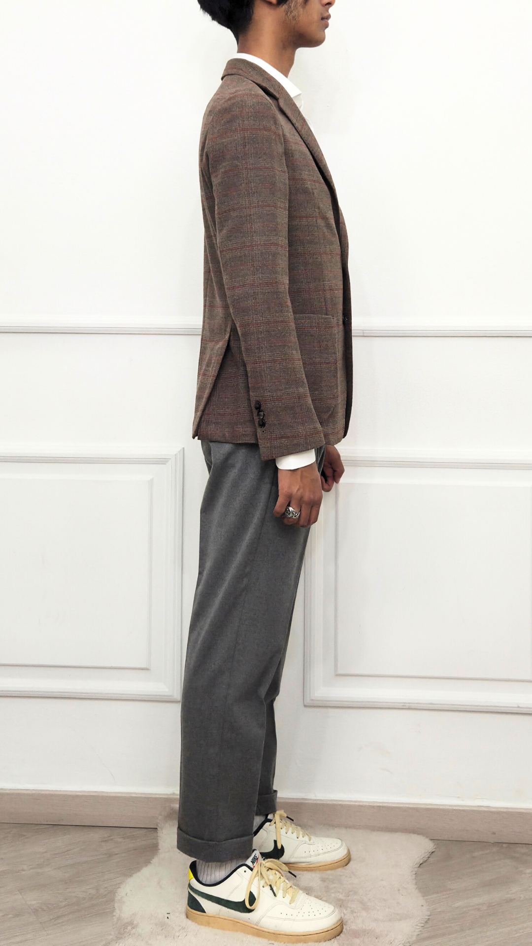 Completo brown check - BLACKSVNDAY