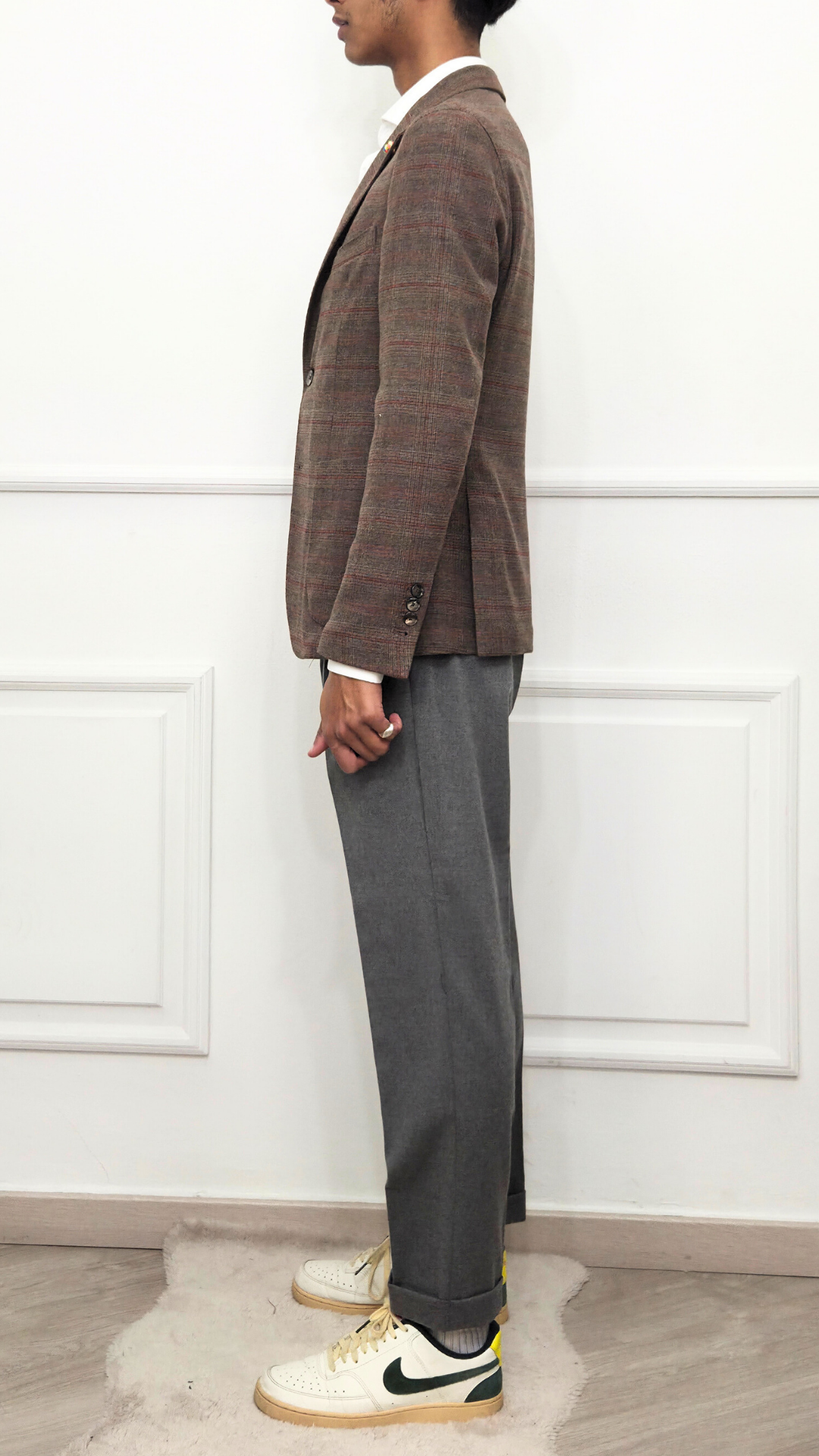 Completo brown check - BLACKSVNDAY