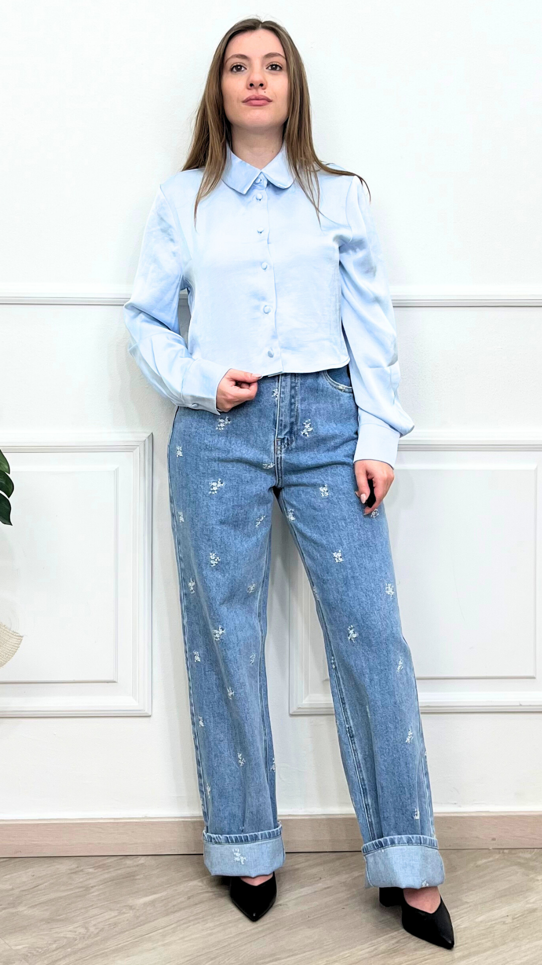 Camicia Crop - ZEZA