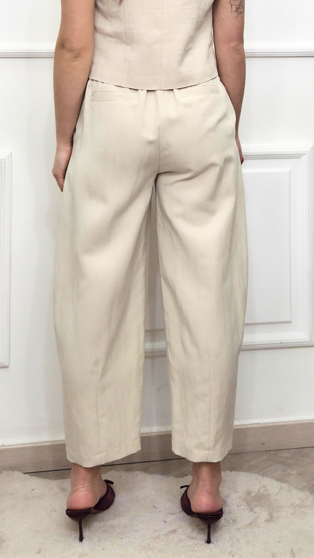 Pantalone Aura Beige