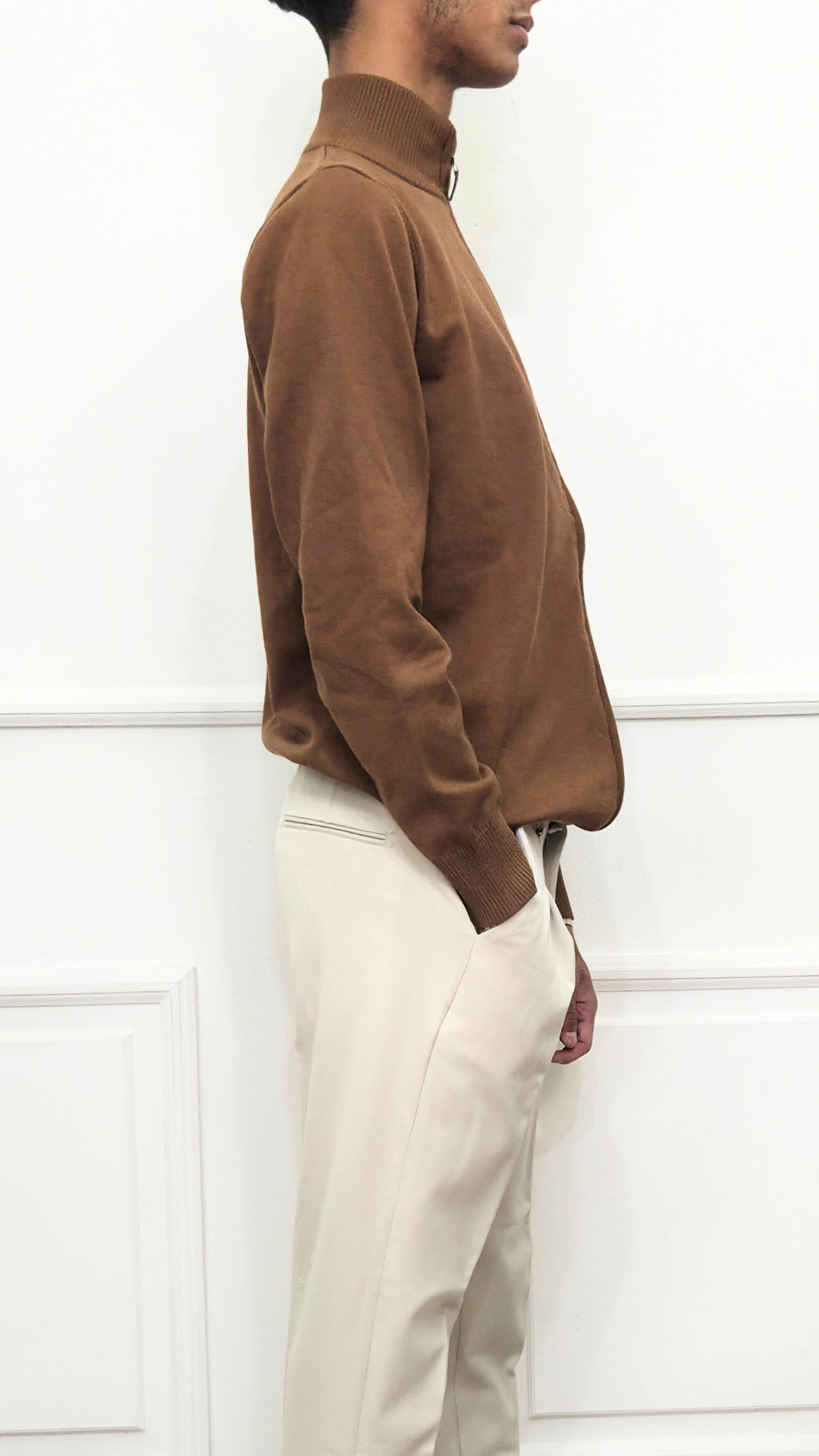 Maglia con zip - ALEANDRO LA CORTE