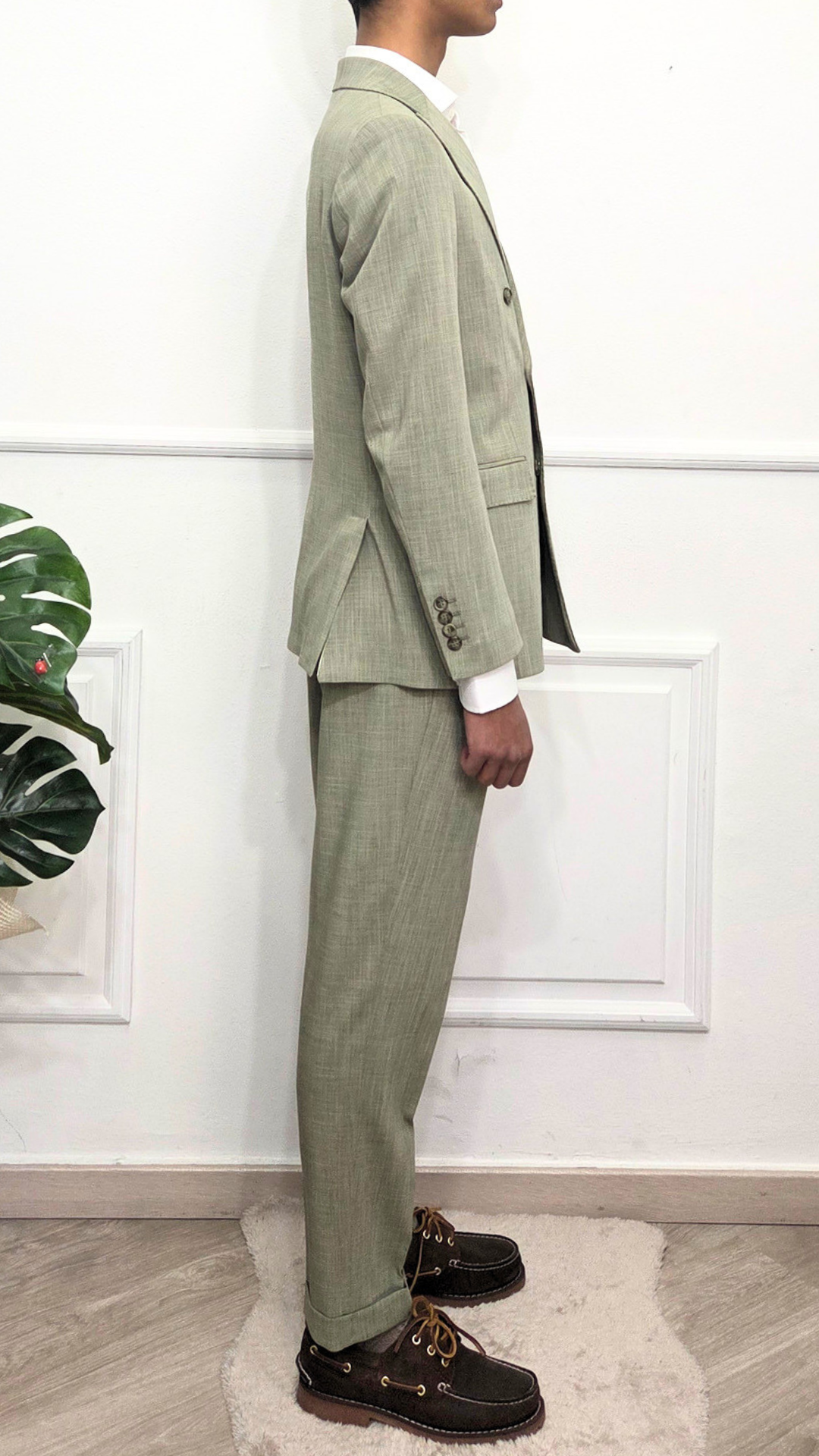 Completo Green Tweed