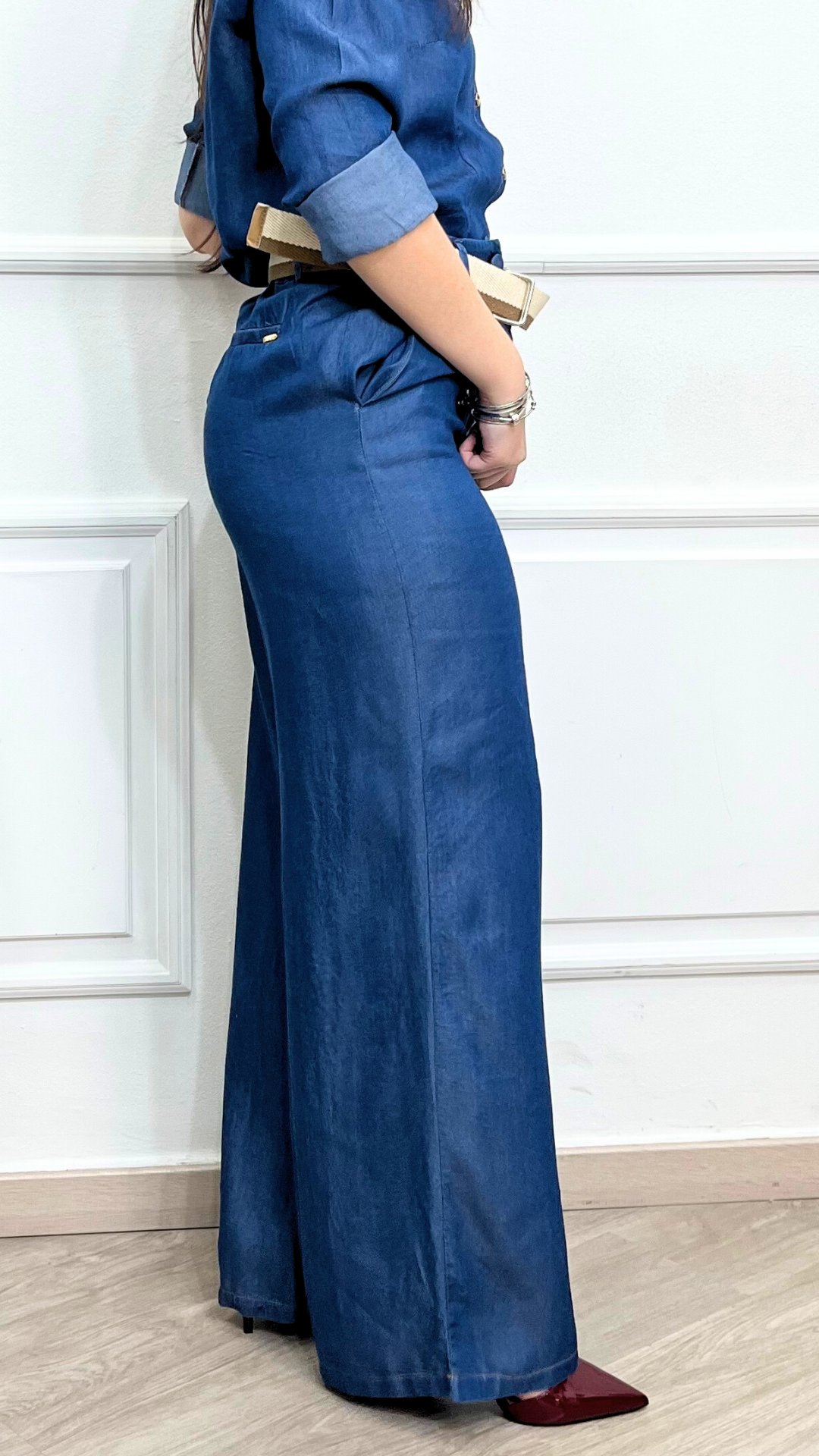 Pantalone con cintura - EXSTASY