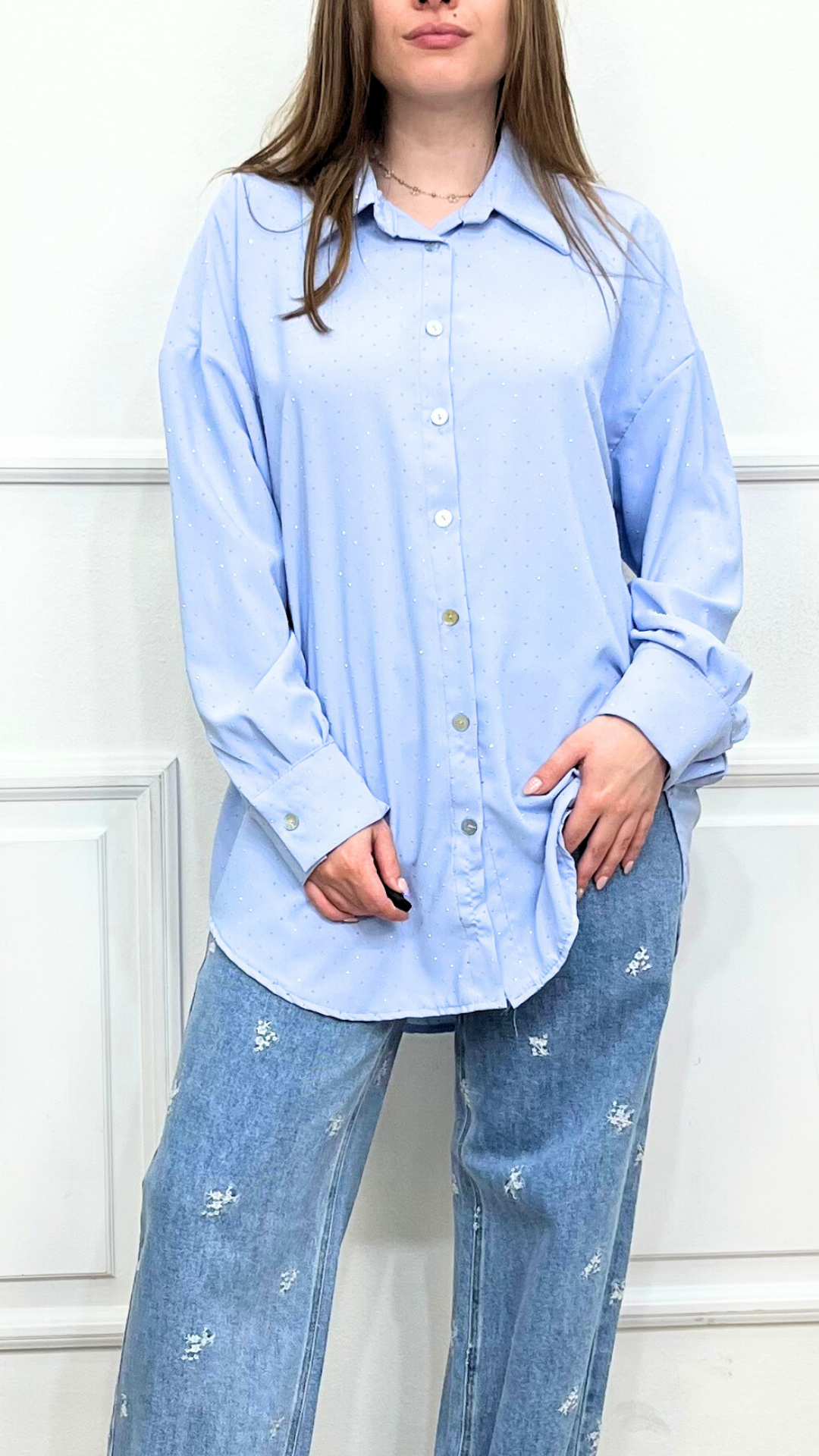Camicia con strass - DOREMI'