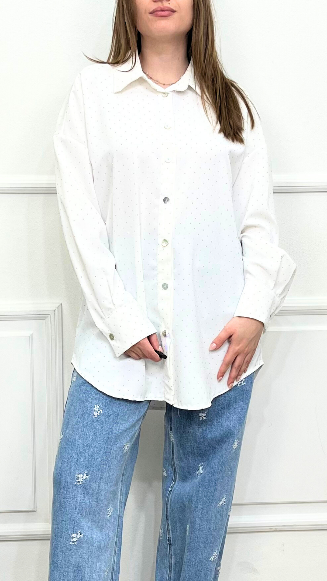 Camicia con strass - DOREMI'