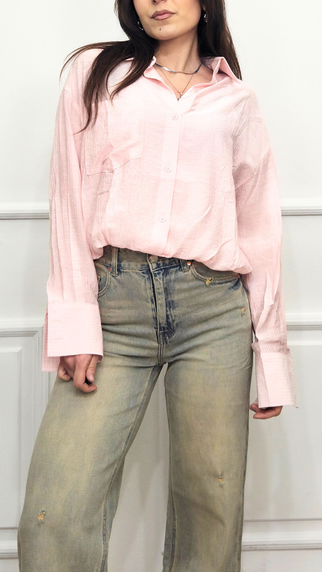 Camicia con top