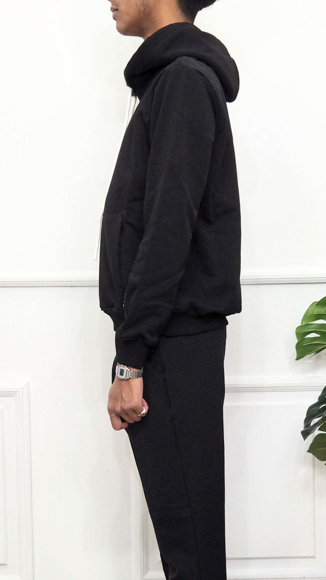 Felpa cappuccio logo piccolo - ICON