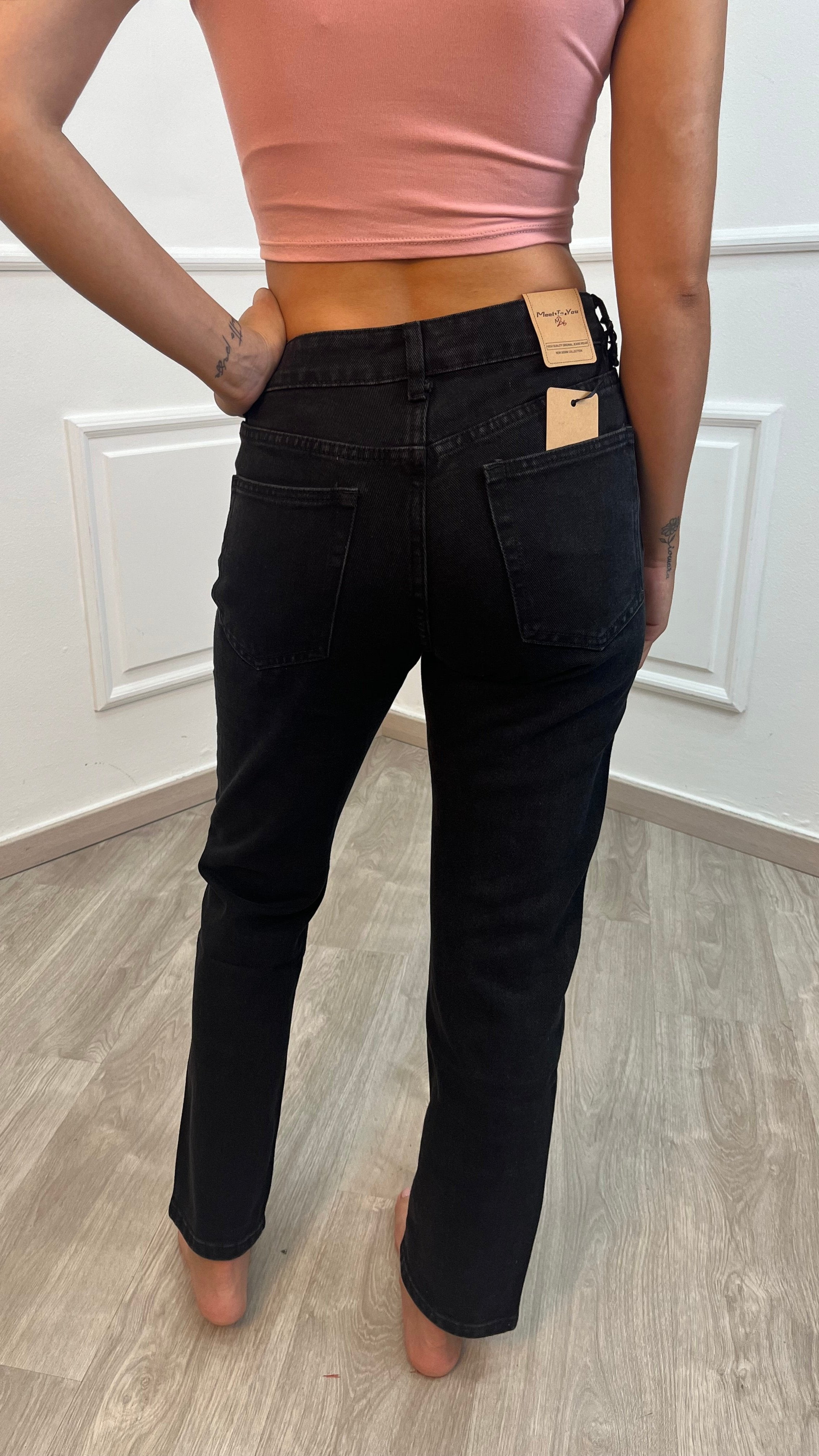 Jeans Mom - Nero