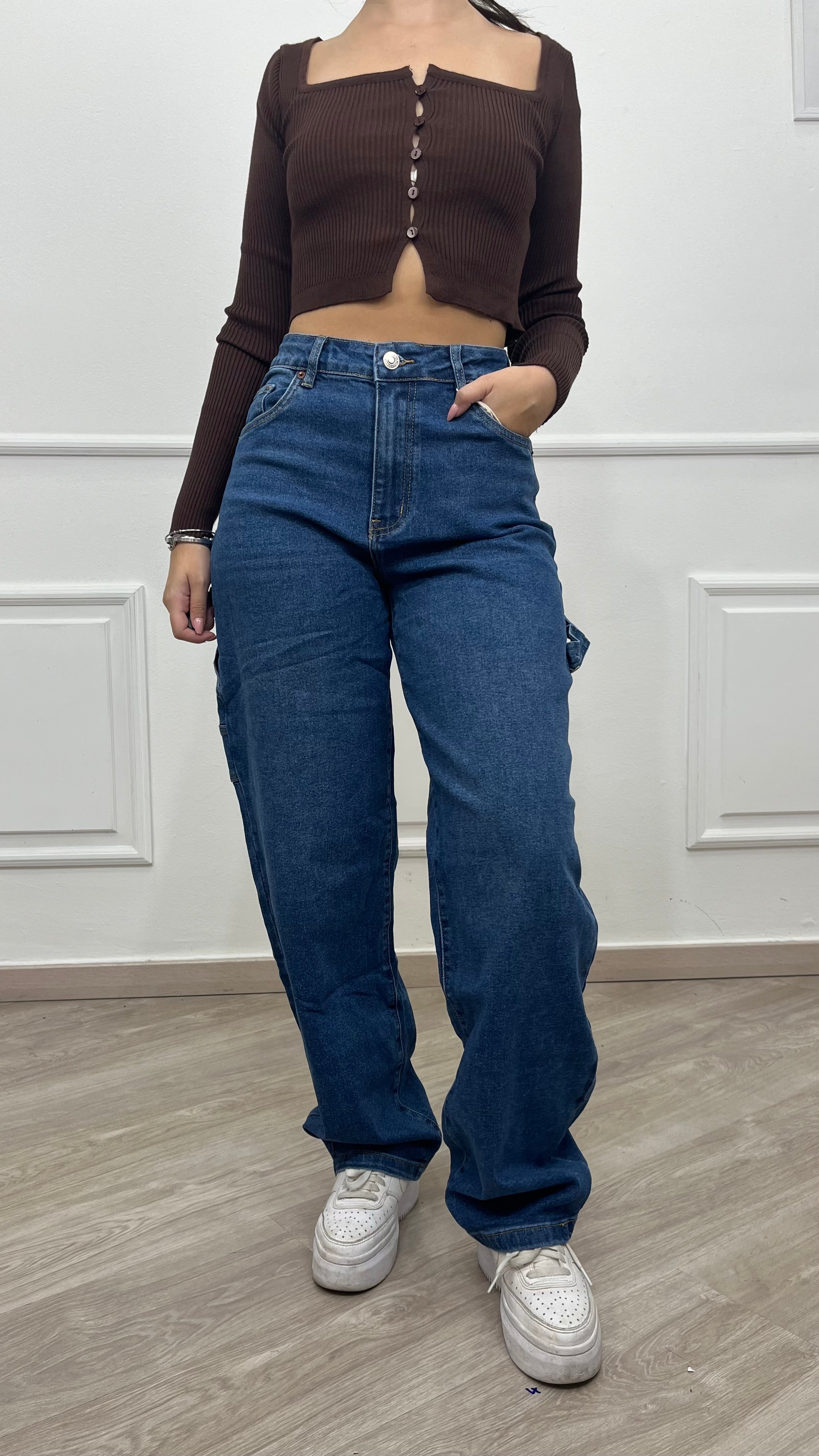 Jeans blu - Wide Baloon