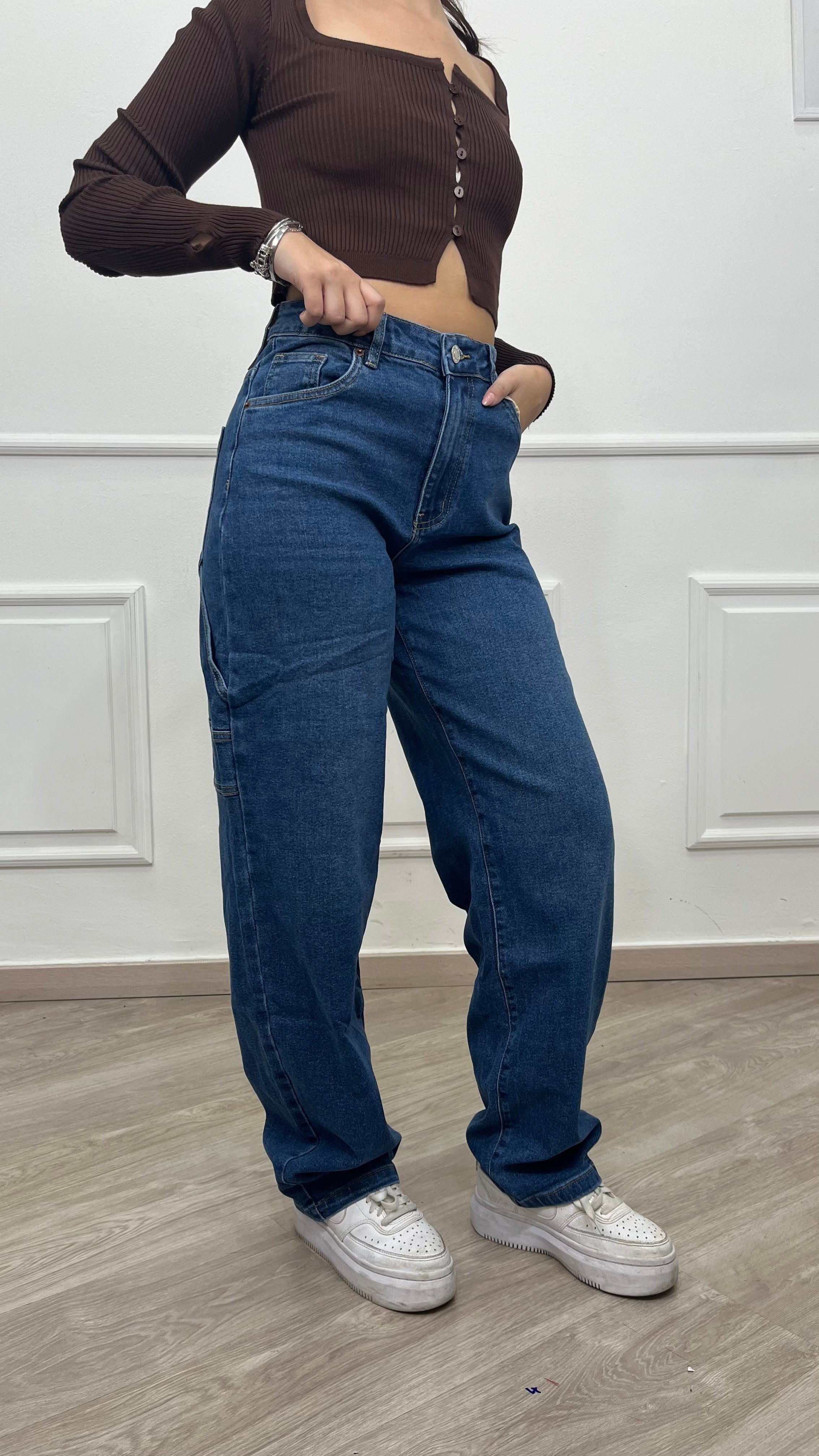 Jeans blu - Wide Baloon