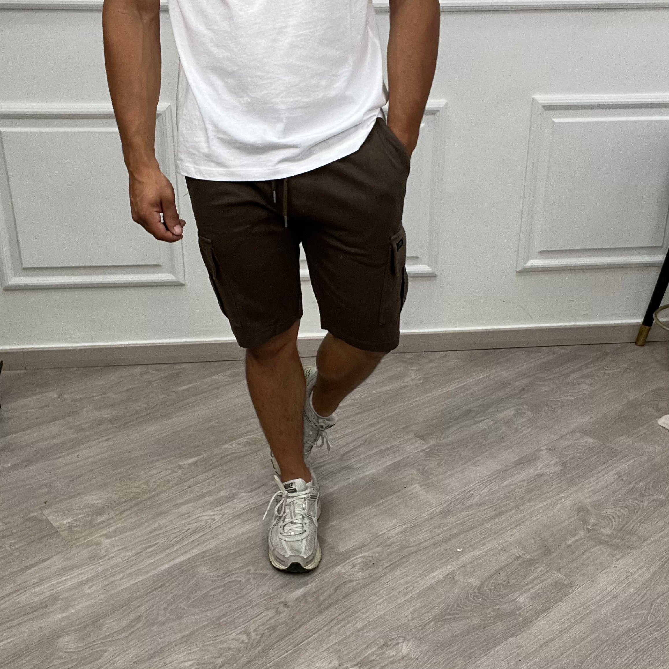 Shorts di tuta cargo