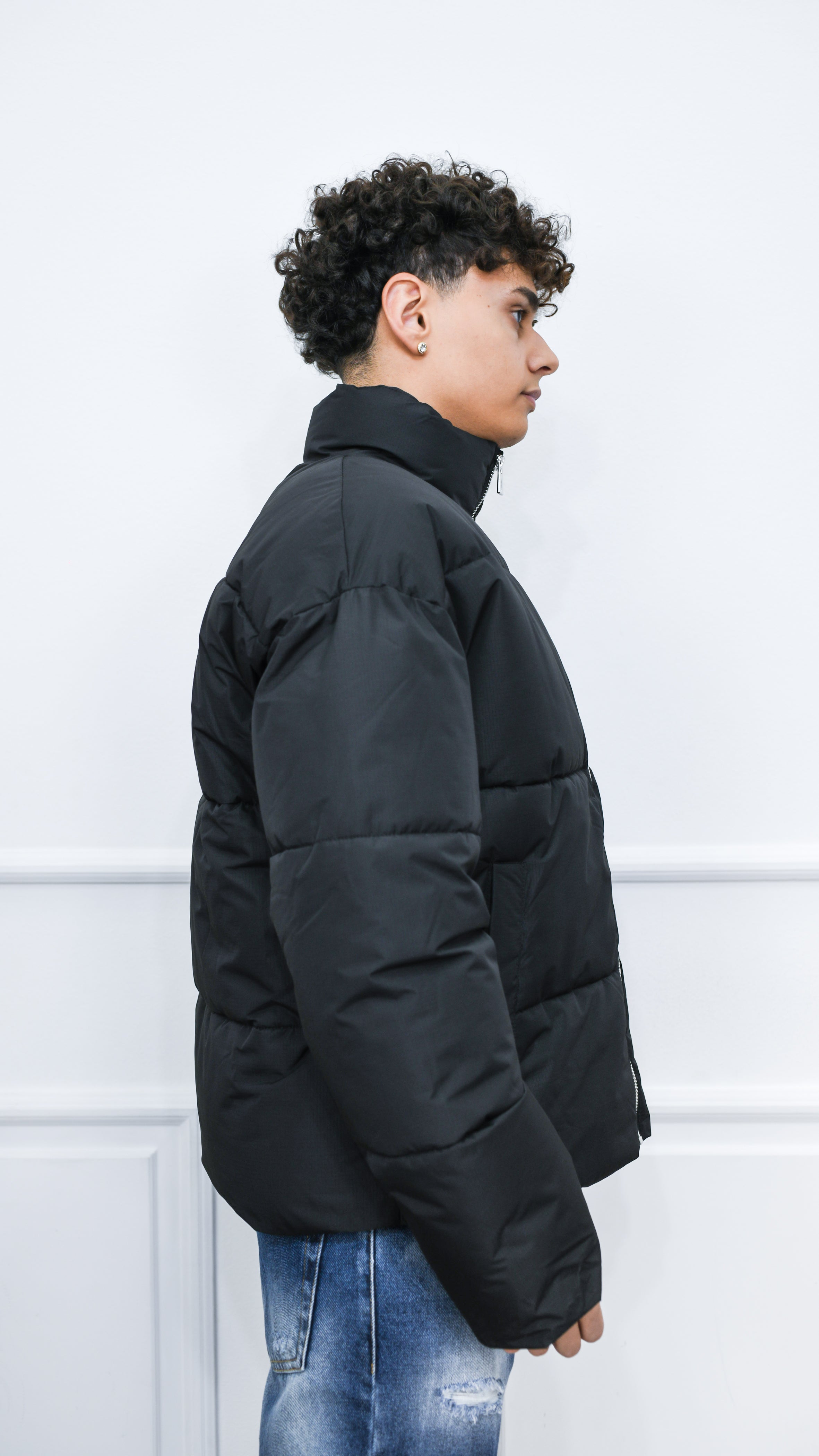 Piumino black - SOLID