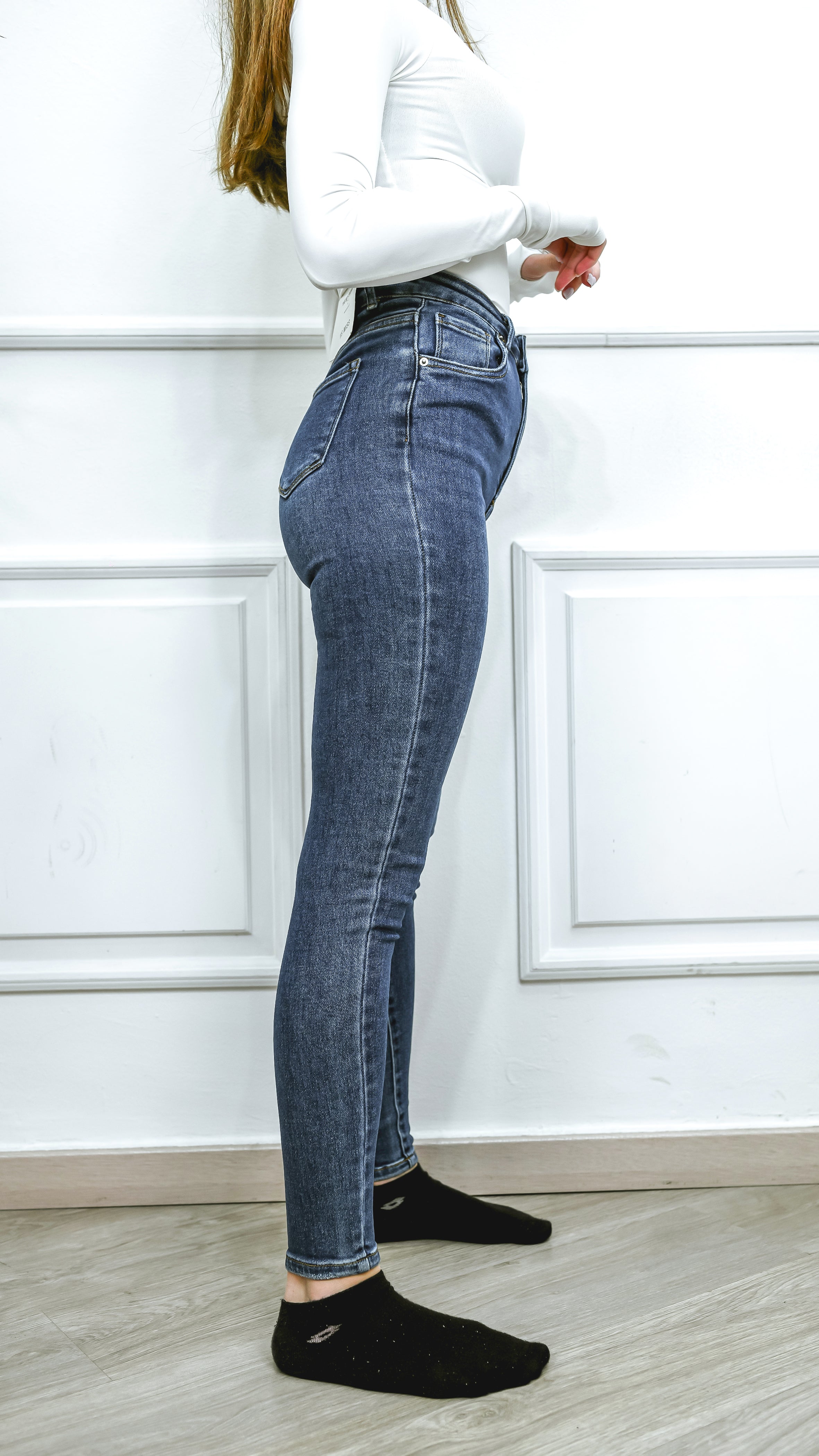 Jeans skinny - Vita alta