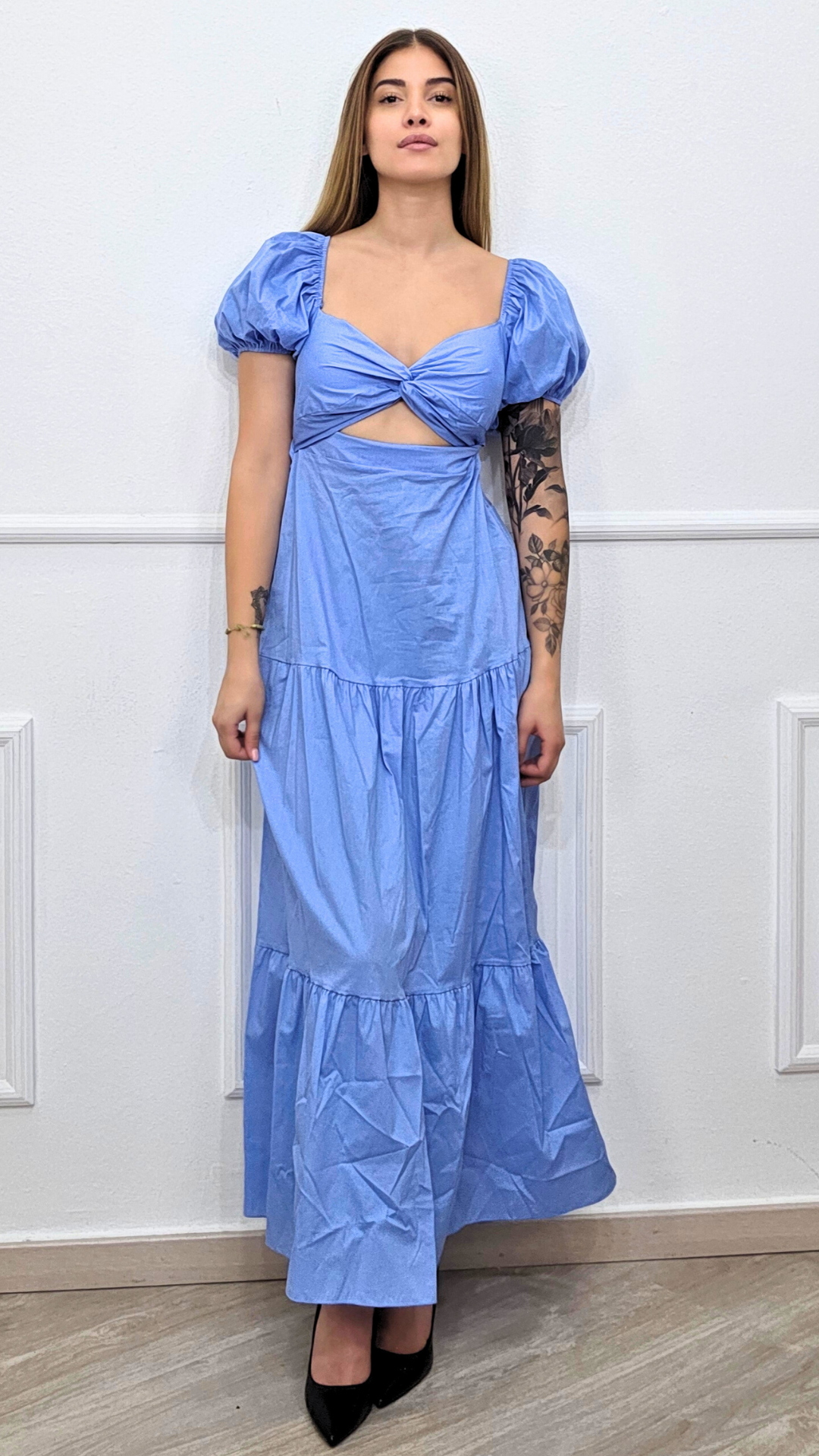 ROMANTIC FLOWY DRESS - MS STATION