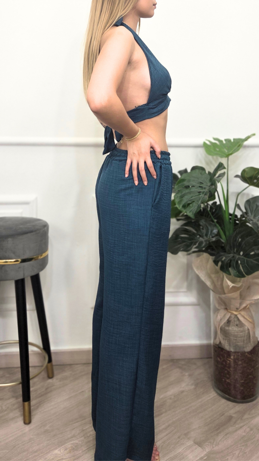 SET TOP TRIANGOLO E PANTS