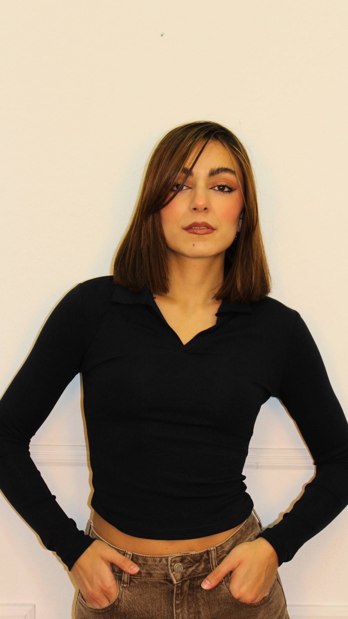 Polo long-sleeved