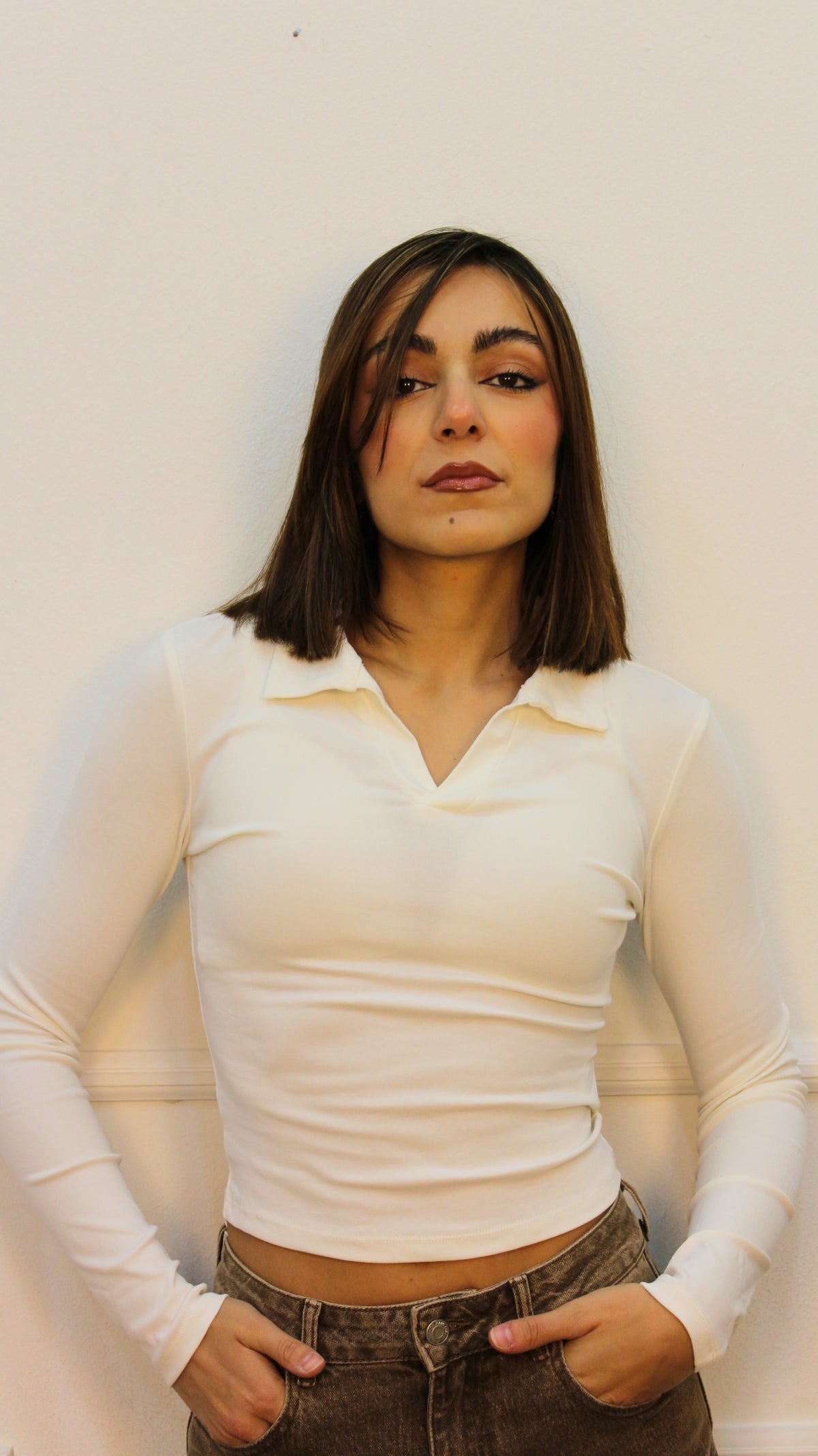 Polo long-sleeved