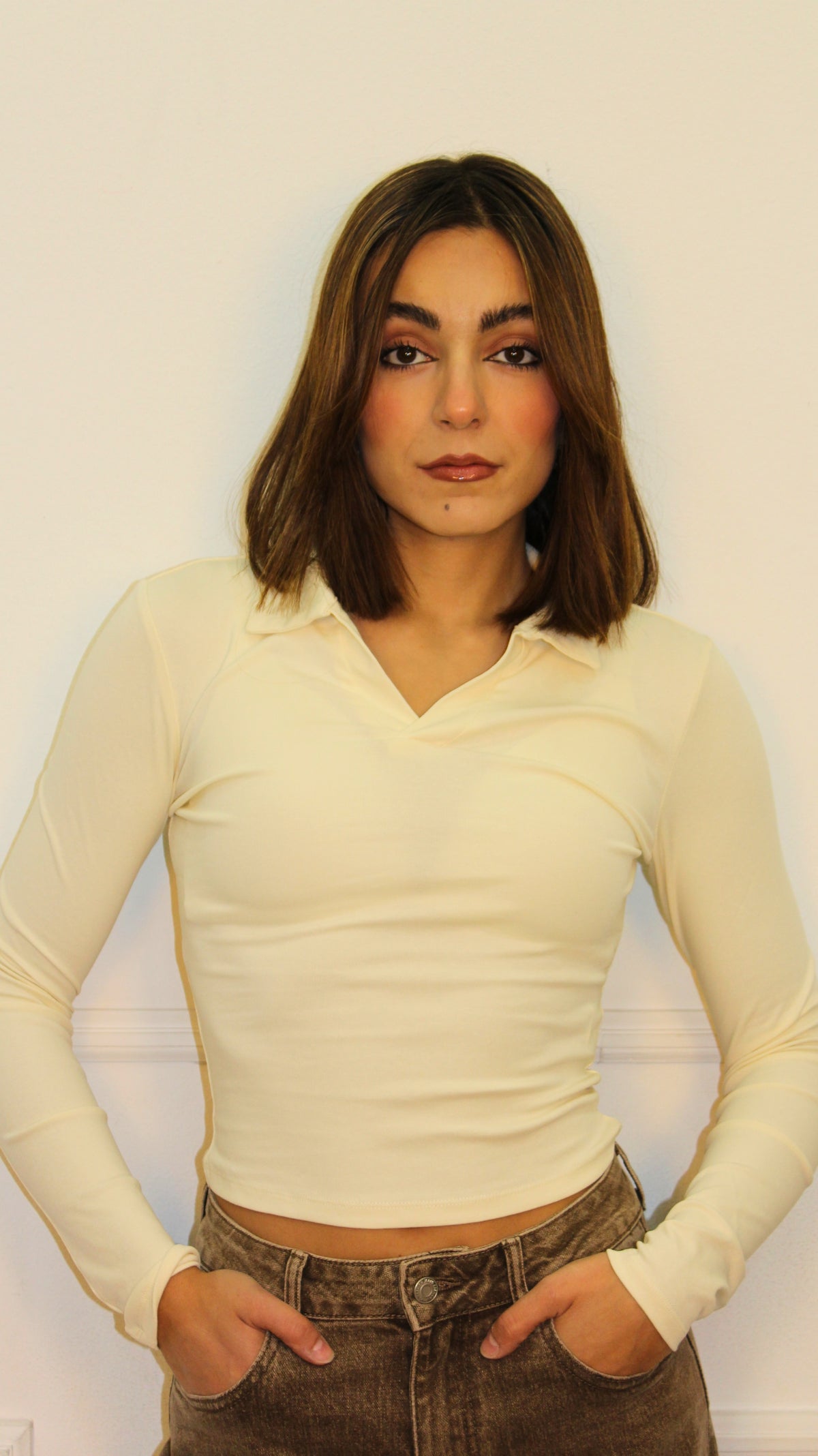 Polo long-sleeved